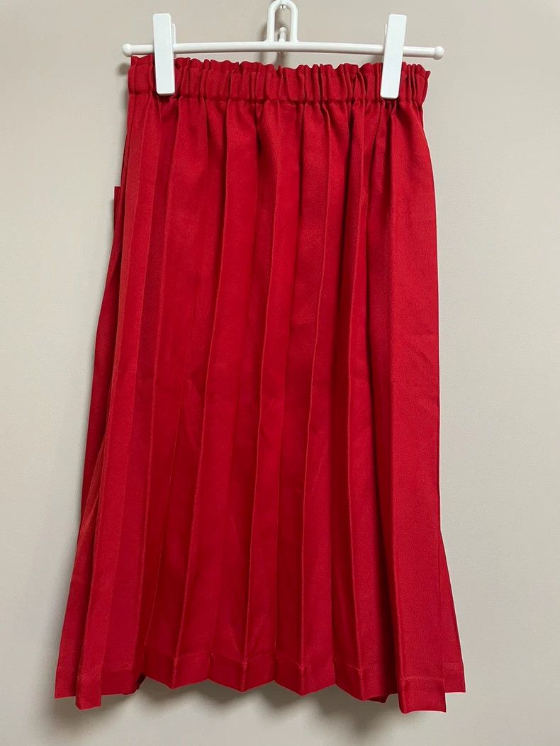 Issey Miyake Issey Miyake size:one size Red origami skirt Size 42" / US 20 - 3 Thumbnail