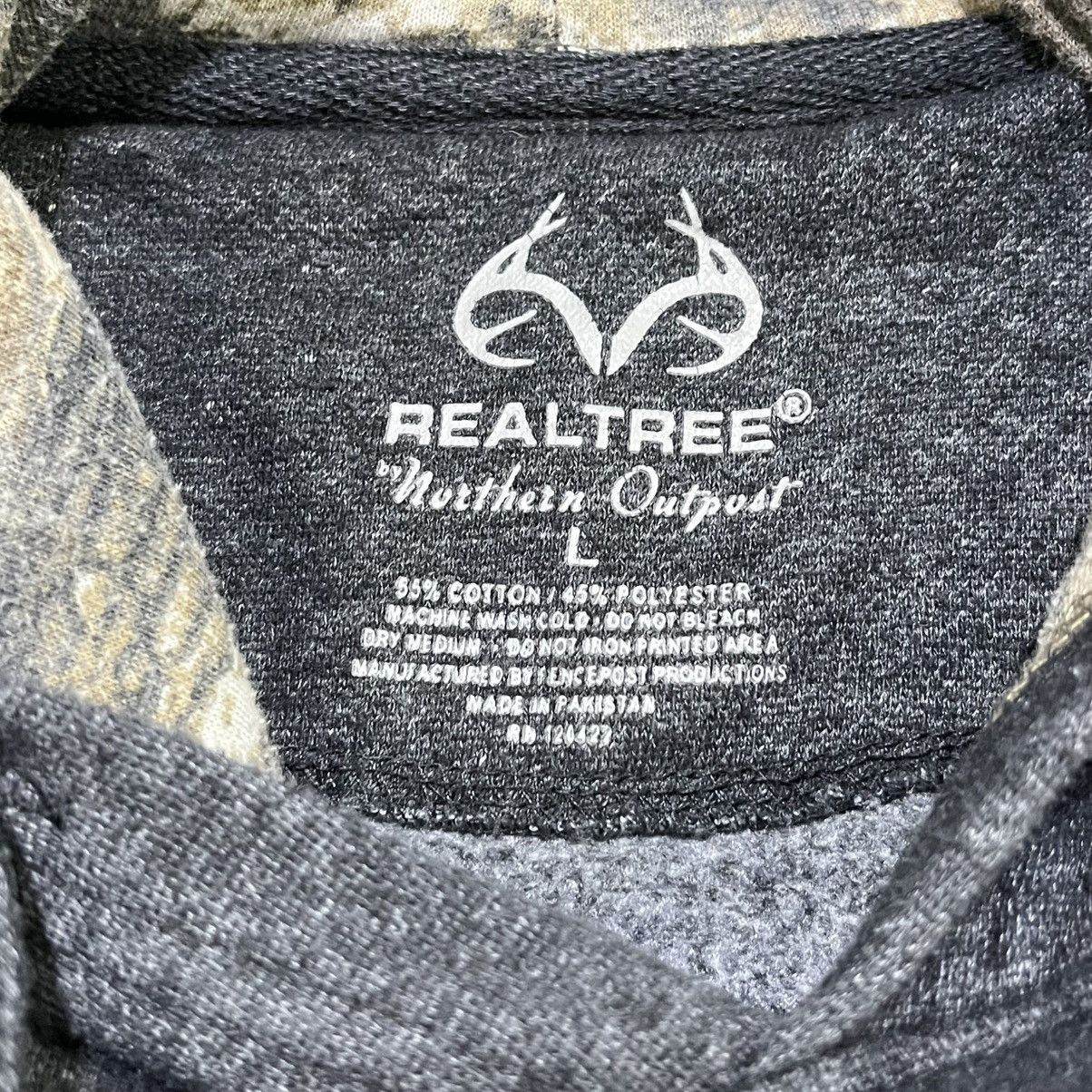 Realtree Realtree Grunge Skater Y2K Camo Gray Hoodie Sweatshirt Size US L / EU 52-54 / 3 - 8 Thumbnail