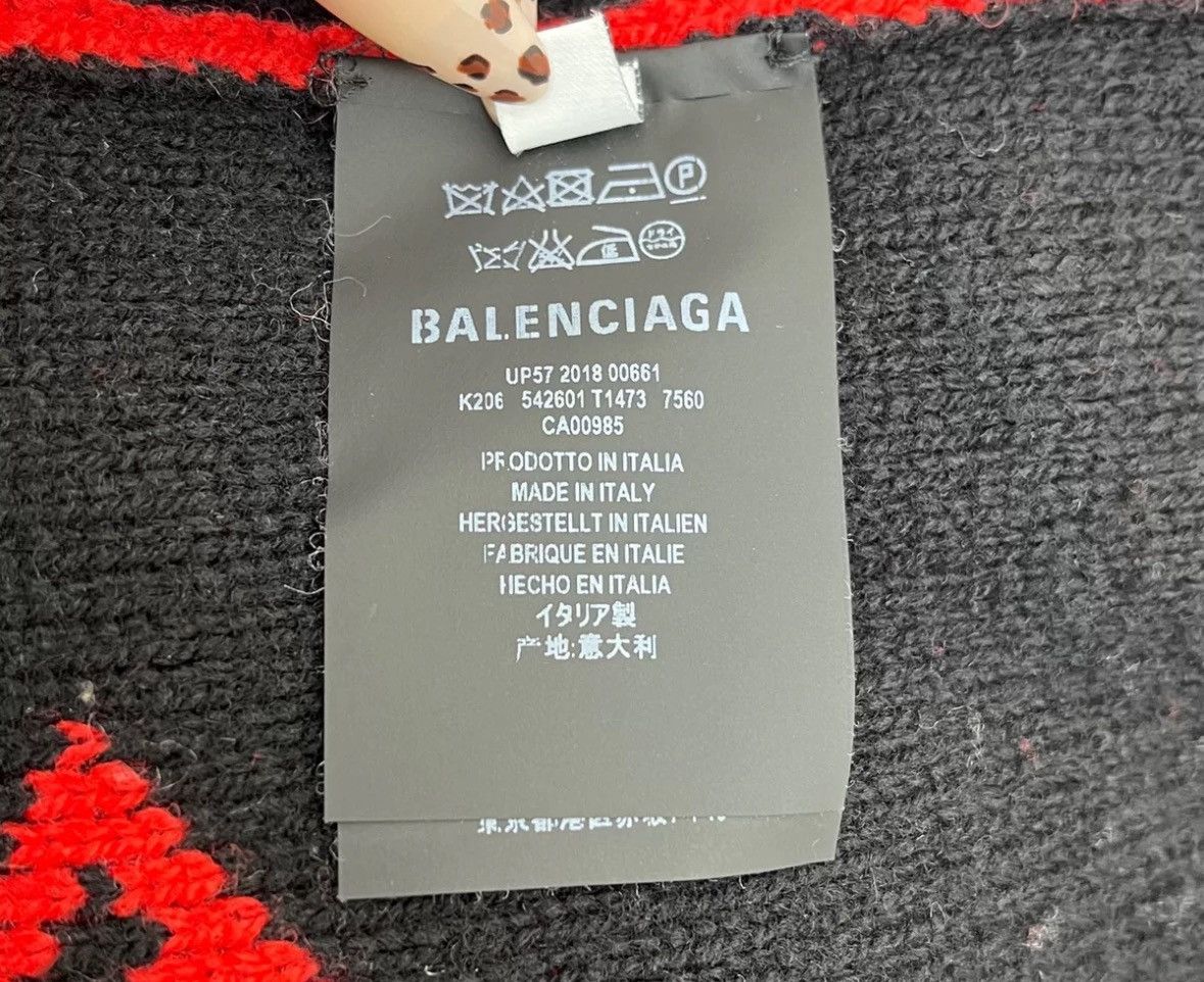 Balenciaga Balenciaga Red Bullet Long Sleeve Sweater 2412-Nextarrow Size US XS / EU 42 / 0 - 7 Thumbnail