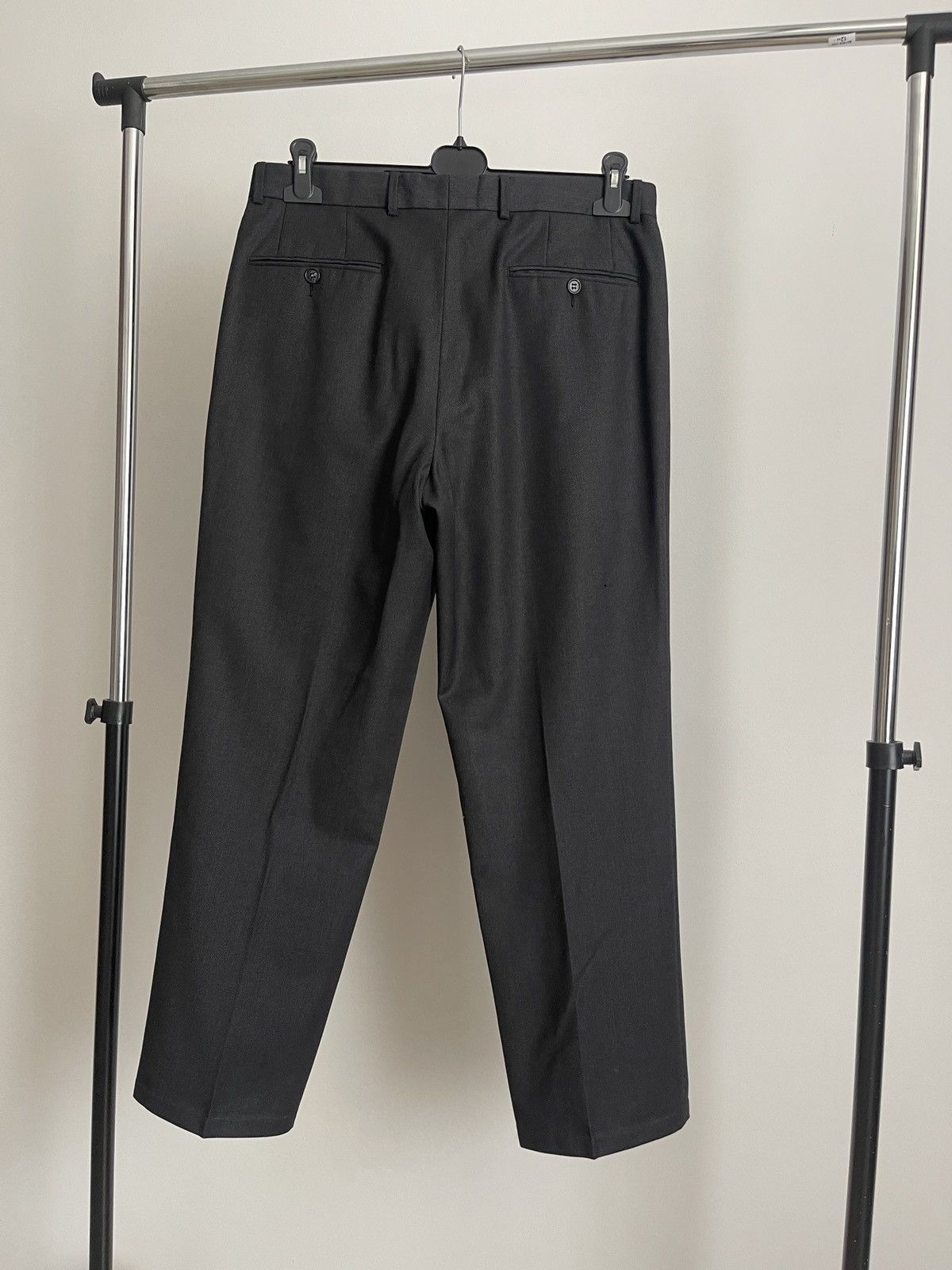 Yves Saint Laurent Vintage yves saint laurent trousers wool pants size M Size 38R - 2 Thumbnail
