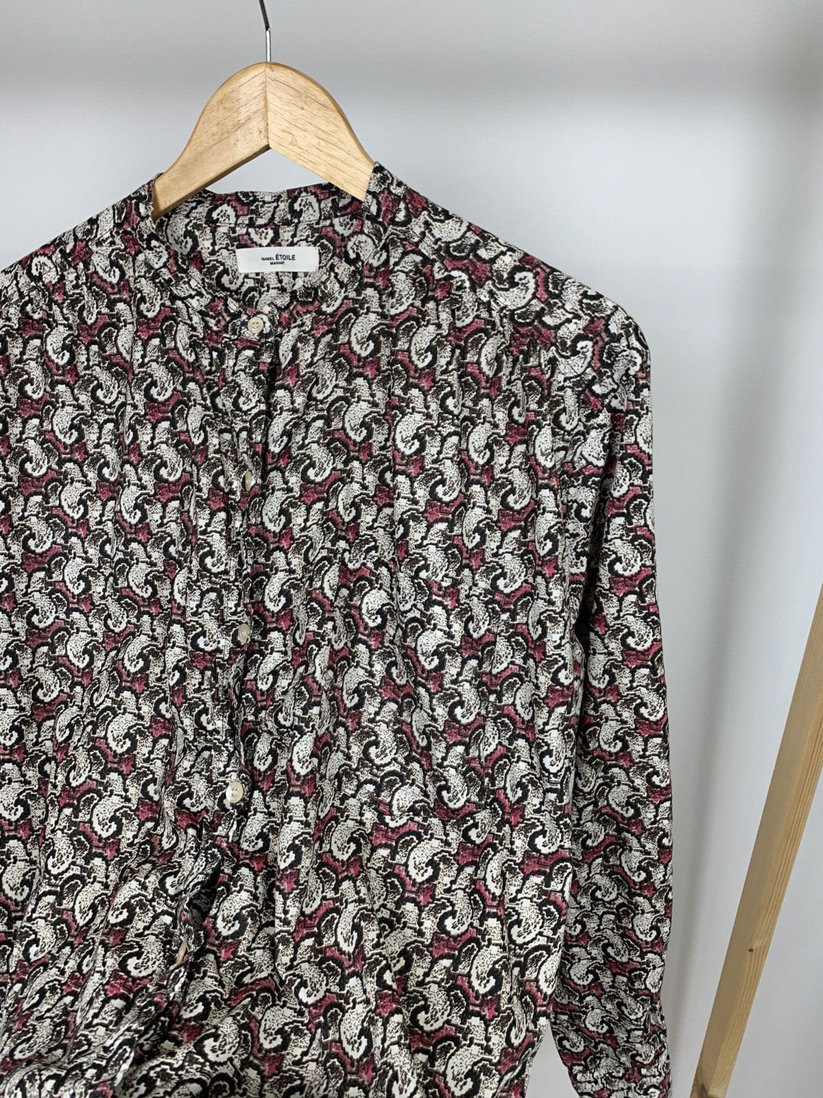 Designer × Isabel Marant Etoile × Vintage Vintage Isabel Marant Floral Printed Flowers Designer Shirt Size M / US 6-8 / IT 42-44 - 2 Thumbnail