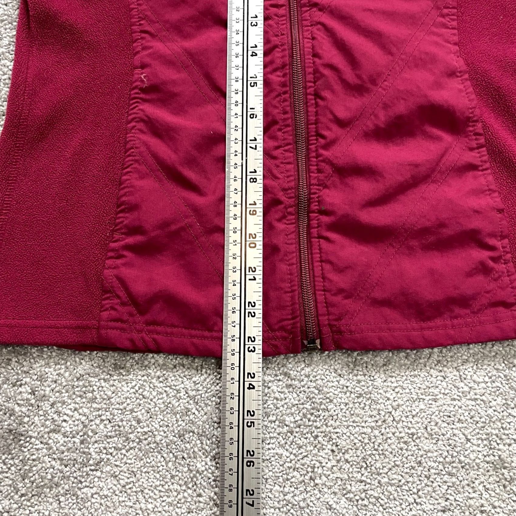 Pinko Columbia Jacket Womens Small Pink Magenta Fleece Full Zip Outdoor Casual Hiking Outdoor Shirt/Coat Size S / US 4 / IT 40 - 3 Thumbnail