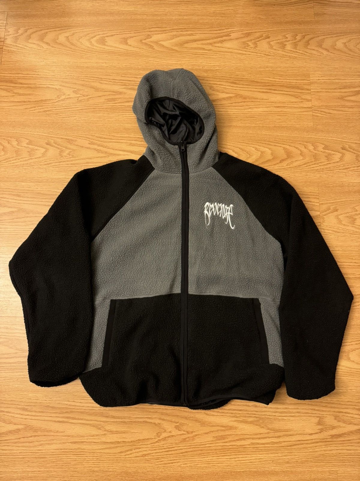 Revenge Revenge Reversible Sherpa Zip Jacket Size US L / EU 52-54 / 3 - 1 Thumbnail