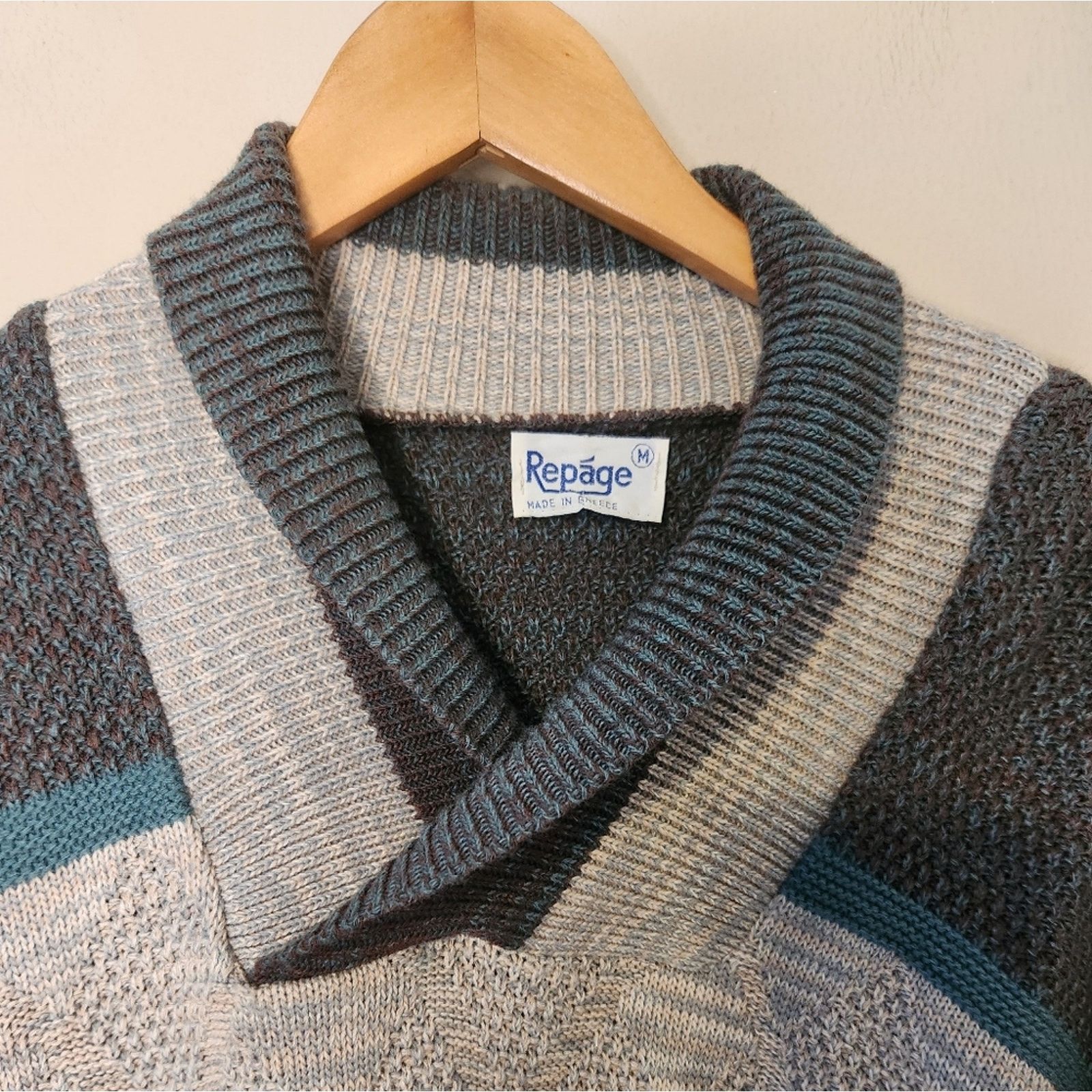 Vintage Vintage Repage Granpa Pullover Sweater Medium Size US M / EU 48-50 / 2 - 3 Thumbnail
