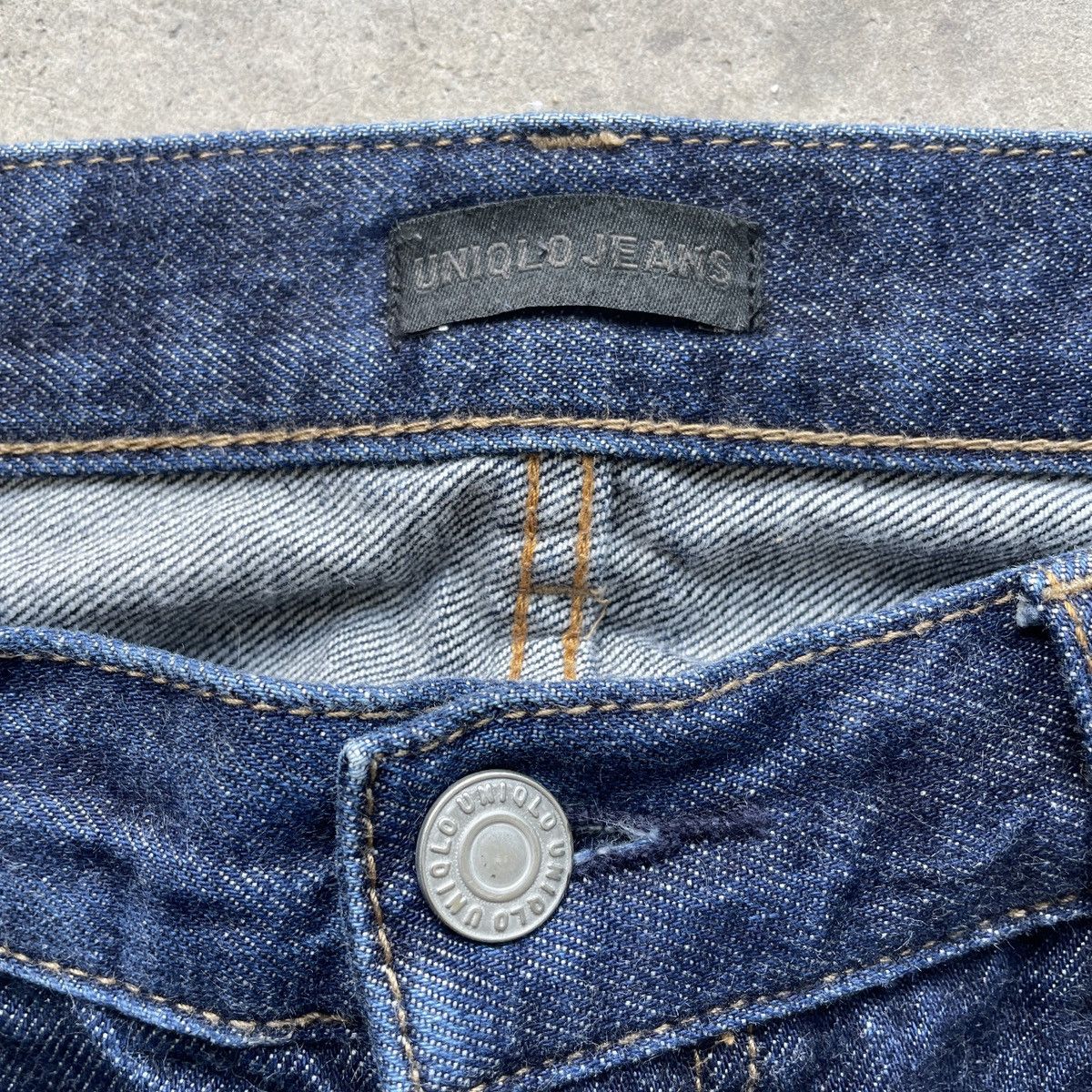 Japanese Brand Vintage Japanese Brand Dark Blue Selvedge Denim Pants Jeans Size US 32 / EU 48 - 6 Thumbnail