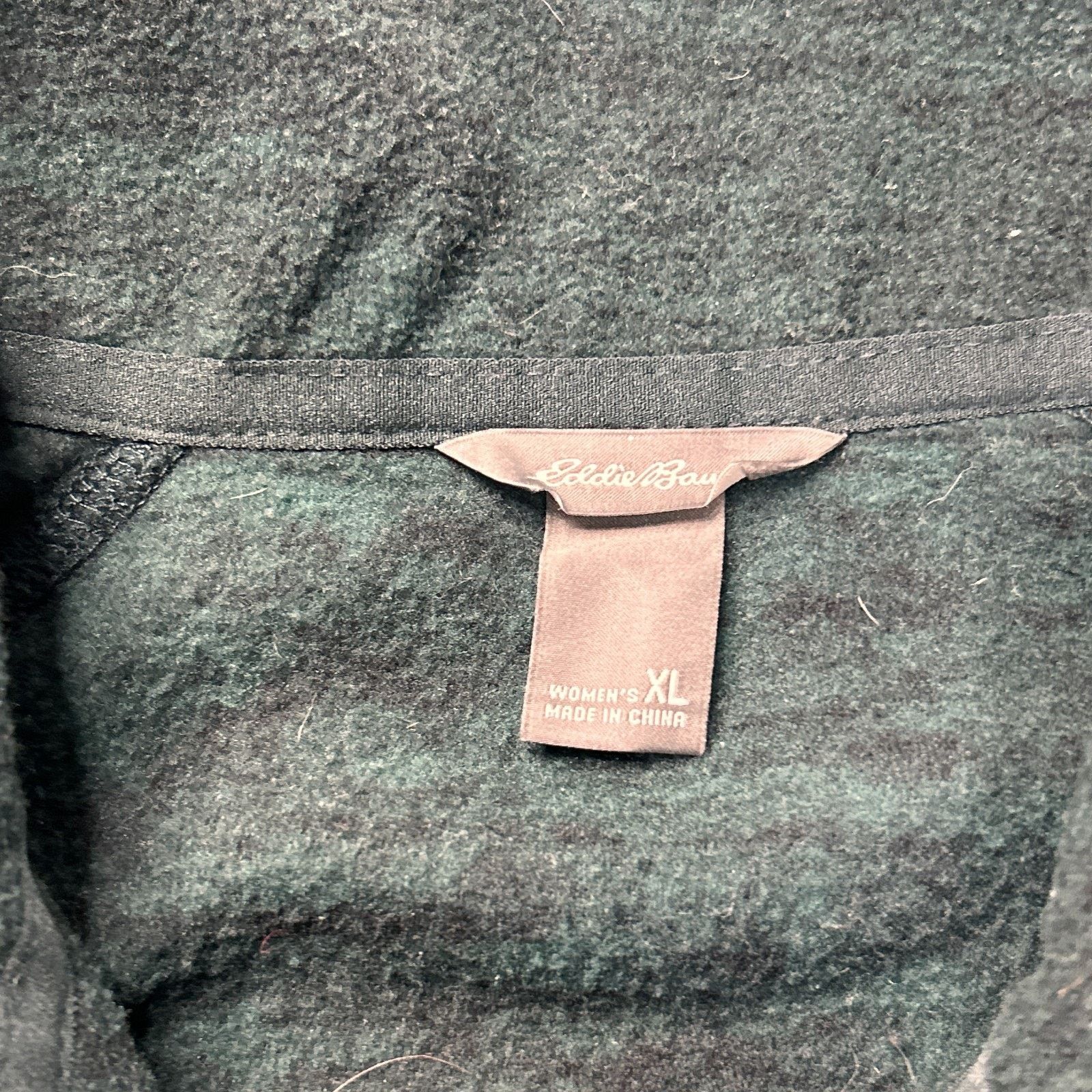 Eddie Bauer Eddie Bauer Sweater Womens XL Green Heather Fleece Lined Size XL / US 12-14 / IT 48-50 - 2 Thumbnail