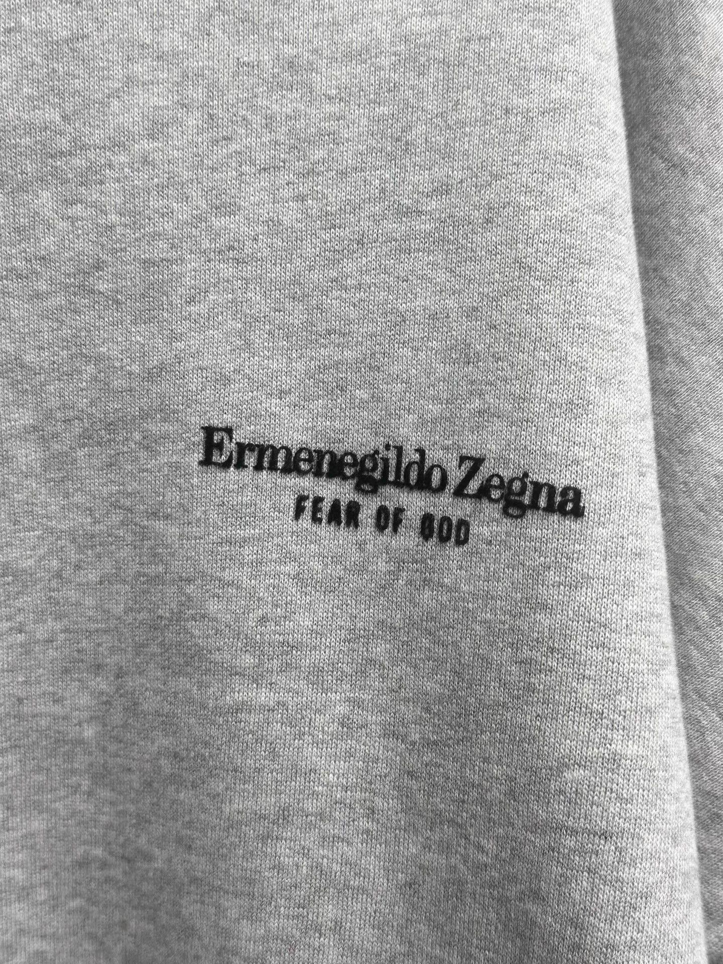 Ermenegildo Zegna Zegna × Fear Of God Collab Crewneck Sweatshirt K34 Size US XL / EU 56 / 4 - 3 Thumbnail