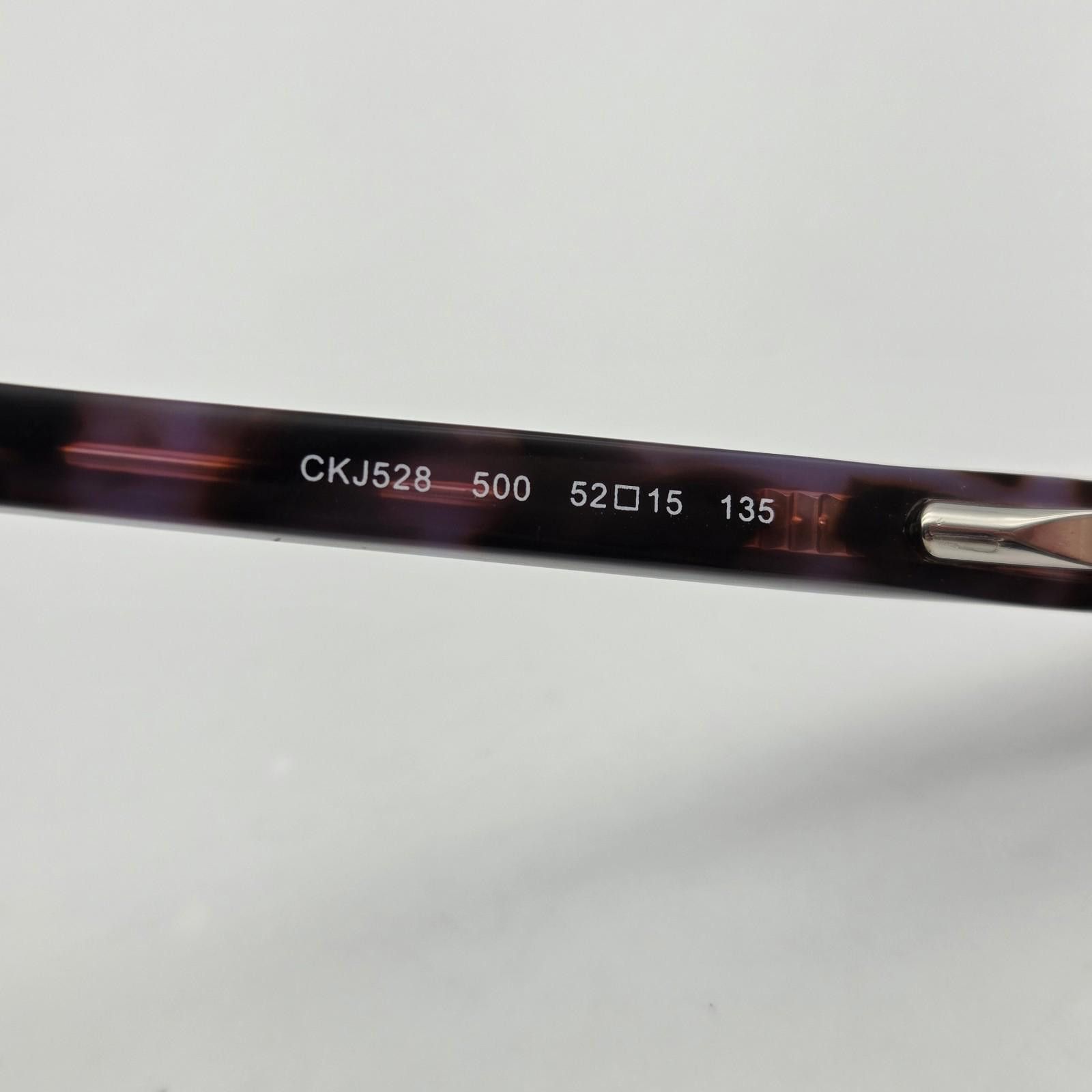 Calvin Klein Calvin Klein Jeans CKJ528 Eyeglasses FRAMES ONLY 52-15-135 Size ONE SIZE - 8 Thumbnail