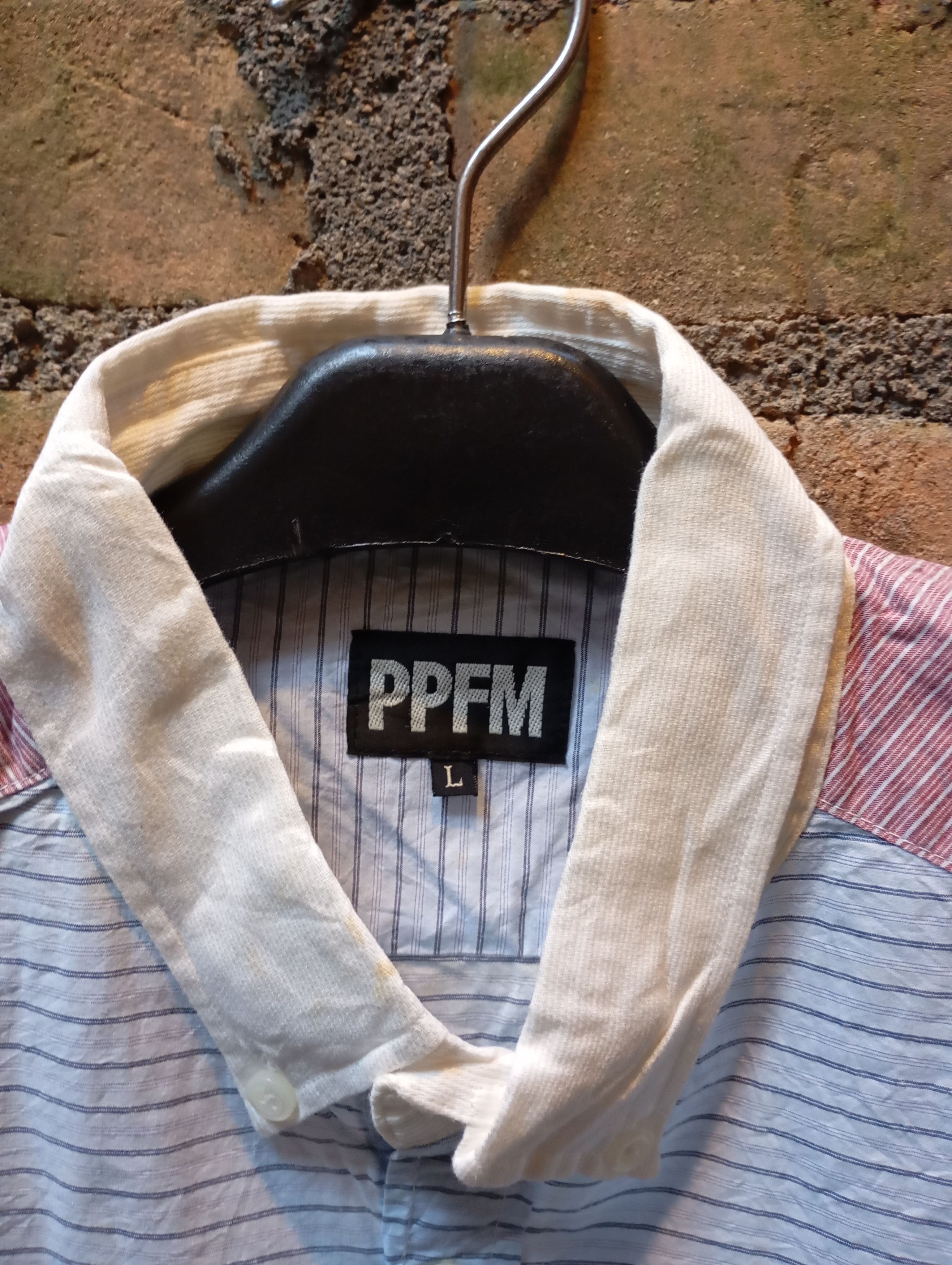 Japanese Brand PPFM Shorts Sleeve Shirts Size US L / EU 52-54 / 3 - 4 Thumbnail