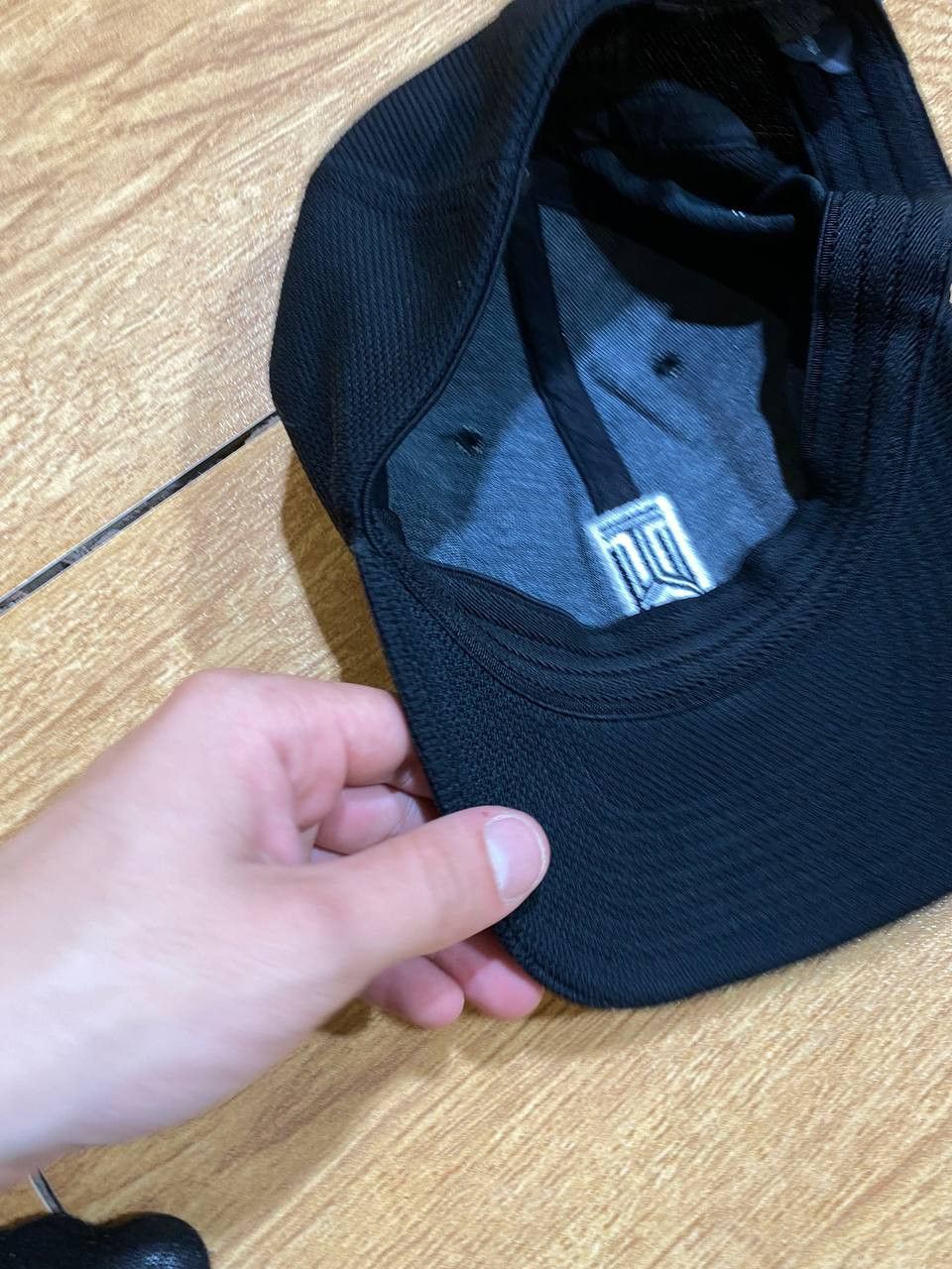 Nike Hats black Vintage Nike Cap big logo Y2K streetwear Size ONE SIZE - 11 Thumbnail