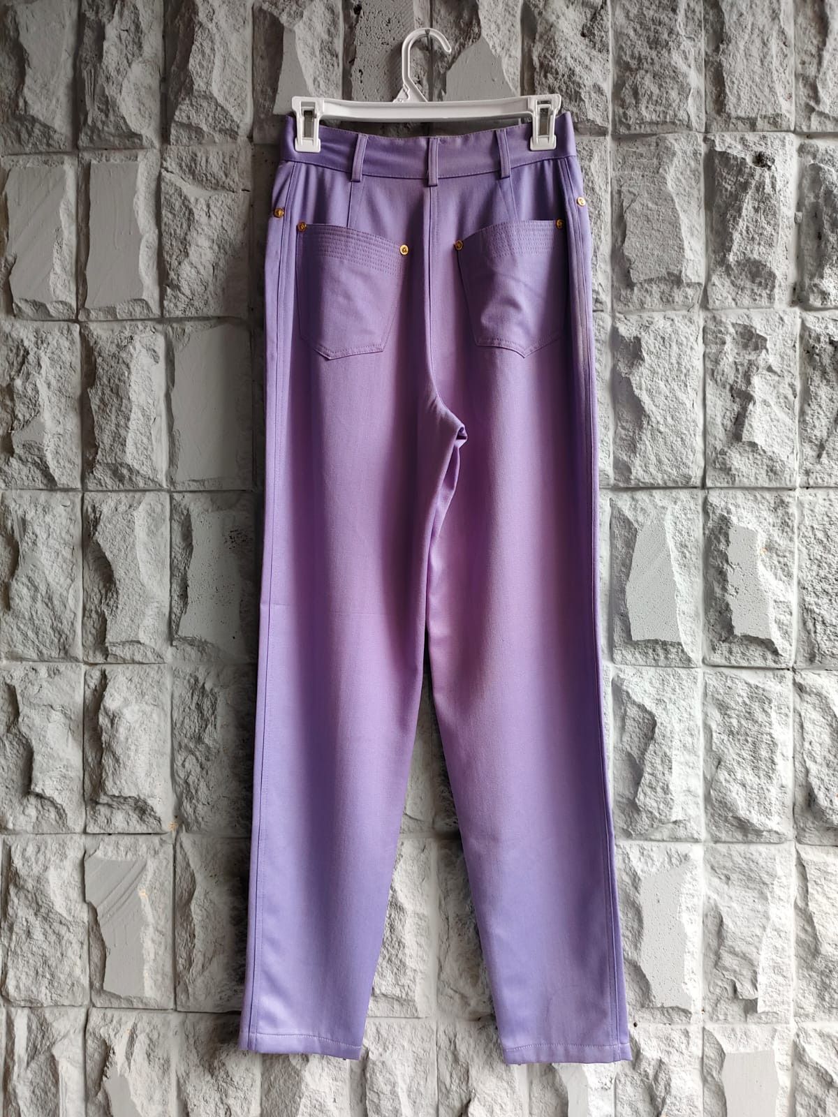 Designer × Versus × Versus Versace 💥Vintage Versus Gianni Versace Baggy Pants Size 28" / US 6 / IT 42 - 2 Thumbnail