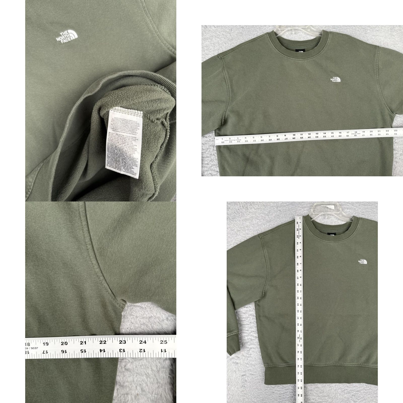 The North Face The North Face Sweatshirt Womens XS Green Jersey Crew Neck Logo Pullover Top Size XS / US 0-2 / IT 36-38 - 8 Thumbnail