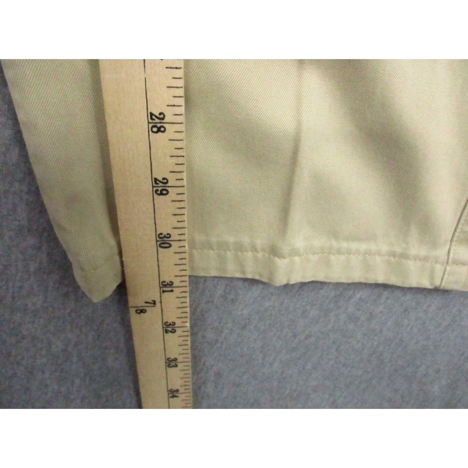 Peter Millar Peter Millar Crown Pants Chino 36x31 Beige Be​ige Raleigh Washed Logo Men Regular Straight Pants Size US 36 / EU 52 - 5 Thumbnail