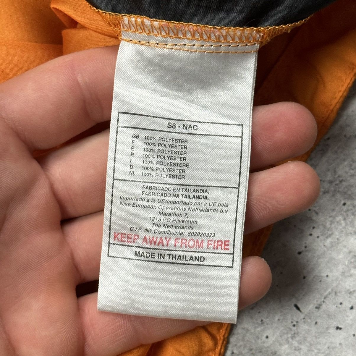 Nike Vintage 90s Nike Zipper Track Jacket Swoosh Logo Clima Fit Size US XL / EU 56 / 4 - 12 Thumbnail