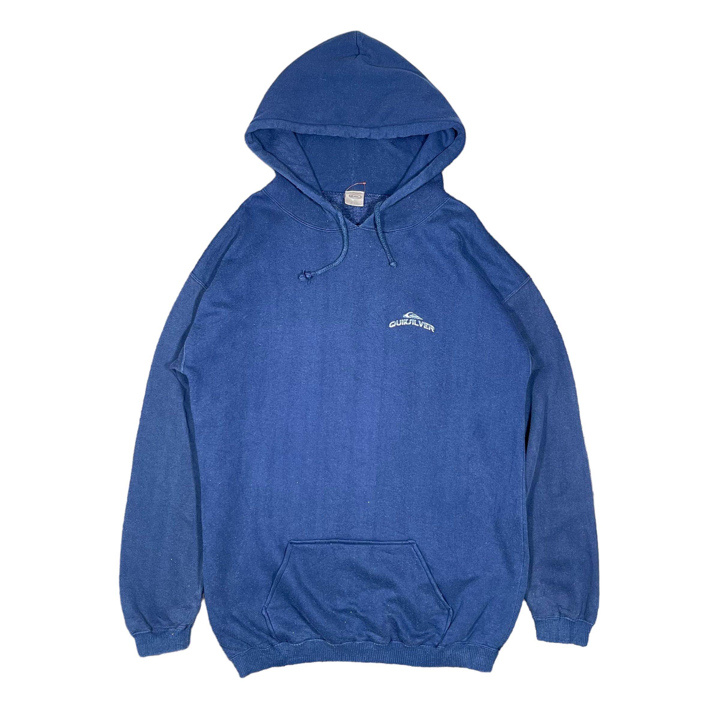Quiksilver Quiksilver Vintage 1990 3D Graphic Sun Faded Oversize Hoodie Size US L / EU 52-54 / 3 - 5 Thumbnail
