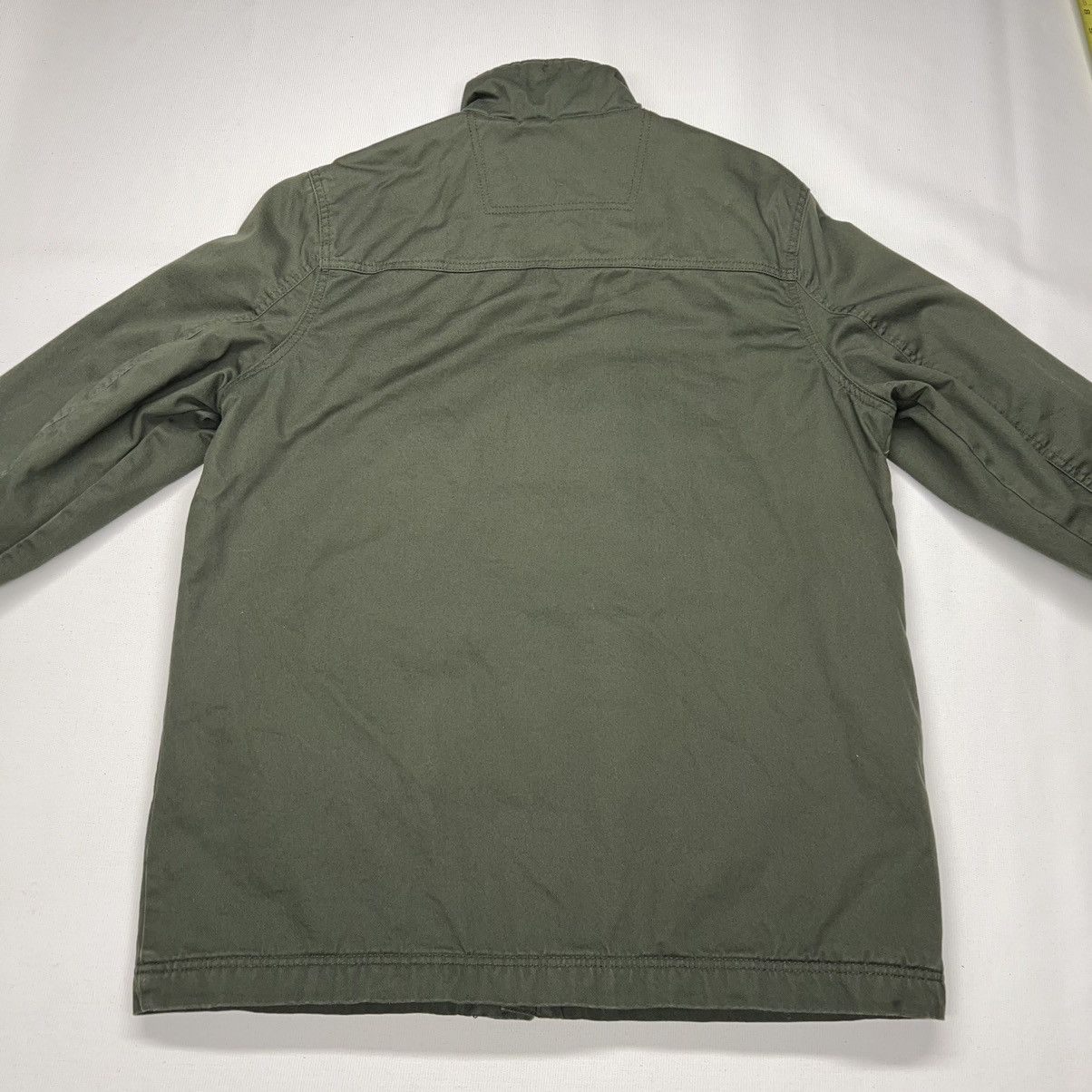 Timberland Timberland Jacket Green Cargo Quilted Lined Pocket Button Size US L / EU 52-54 / 3 - 13 Thumbnail