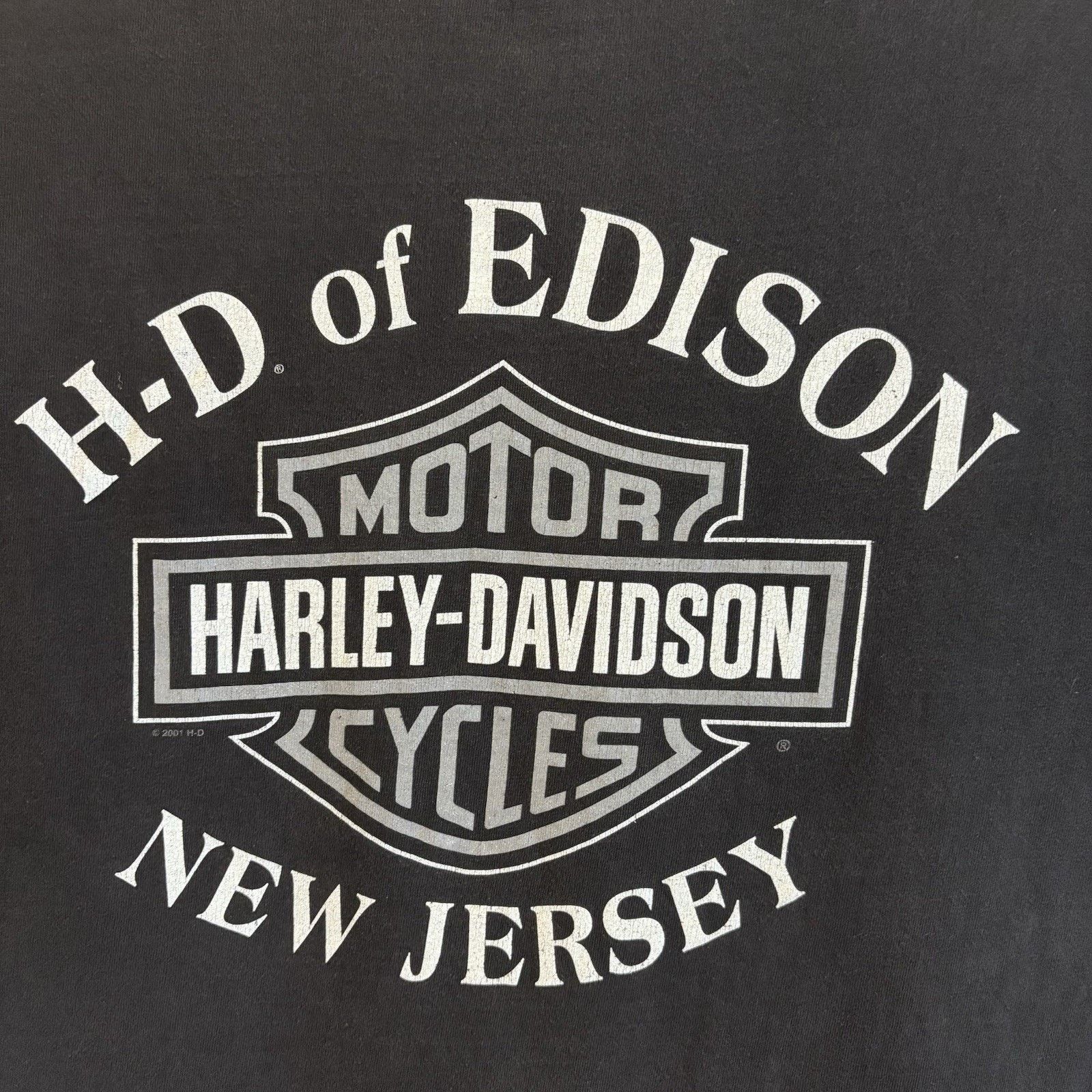 Harley Davidson × Vintage Vintage Y2K Harley Davidson Wolf Pack T Shirt Large Cut Tag Size US L / EU 52-54 / 3 - 4 Thumbnail