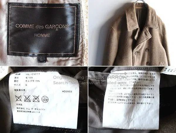 Comme des Garcons Comme des Garcons Fleece Coat Size S / US 4 / IT 40 - 8 Thumbnail