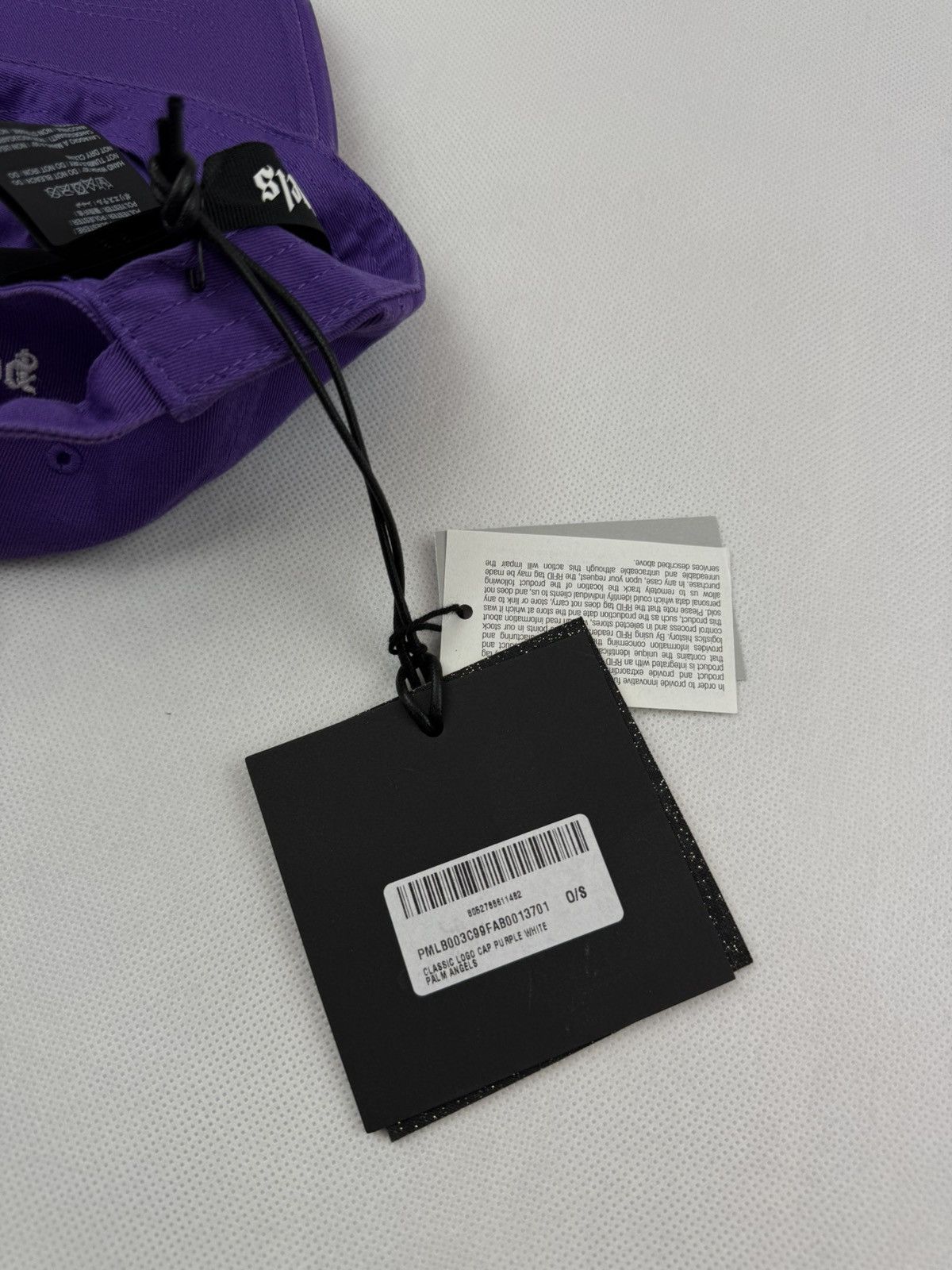 Palm Angels Palm Angels Purple Embroidered Logo Cap Swag Streetstyle Size ONE SIZE - 5 Thumbnail