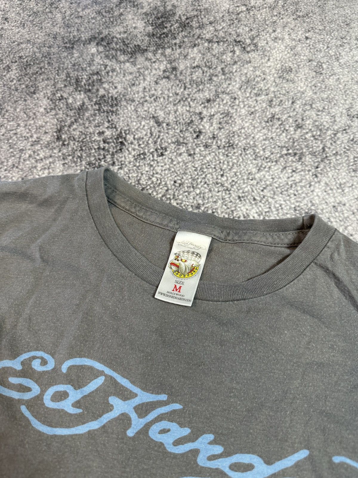 Christian Audigier × Ed Hardy Y2K Ed Hardy Christian Audigier Logo T-shirt Avant Garde Vtg Size US M / EU 48-50 / 2 - 3 Thumbnail