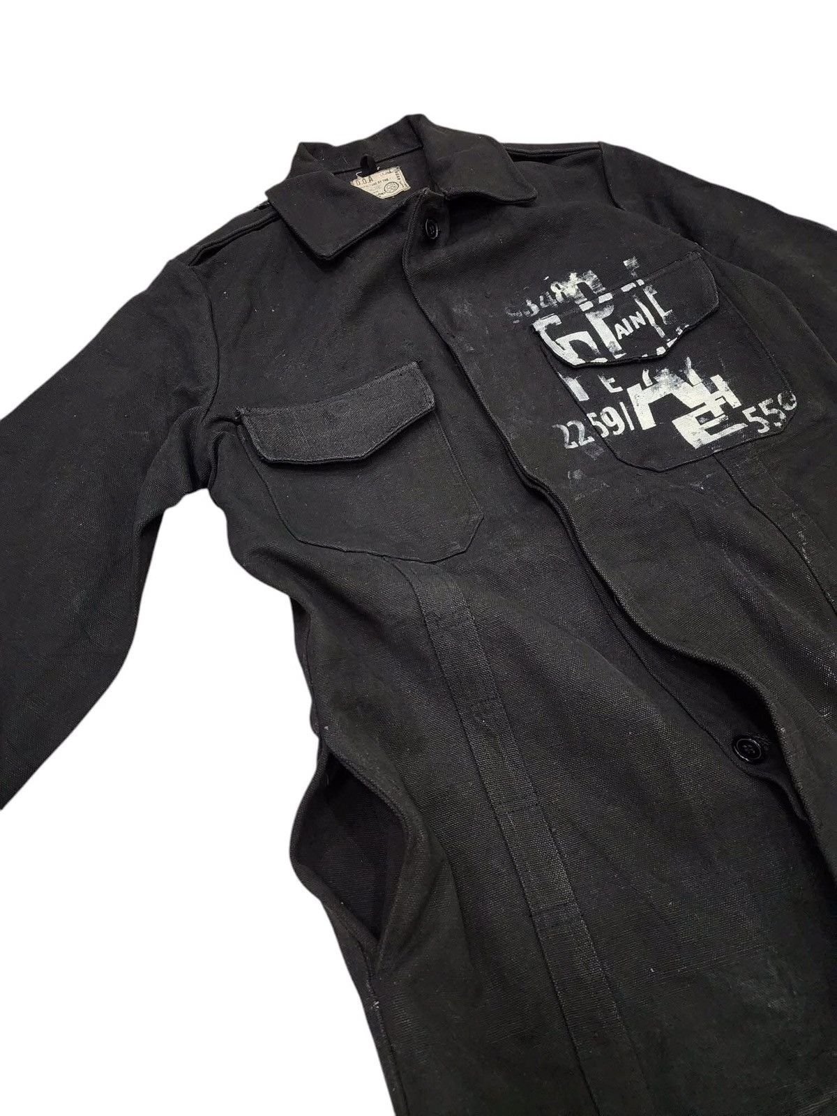 Japanese Brand 💥PUNK💥Gothic DOA Seditionaries Canvas Skull Parka F289 Size US L / EU 52-54 / 3 - 8 Thumbnail