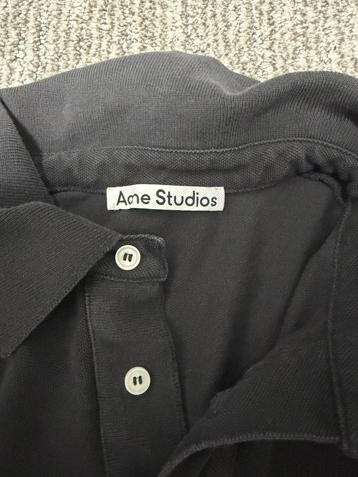 Acne Studios Acne studios oversized bubble polo Size US S / EU 44-46 / 1 - 2 Thumbnail