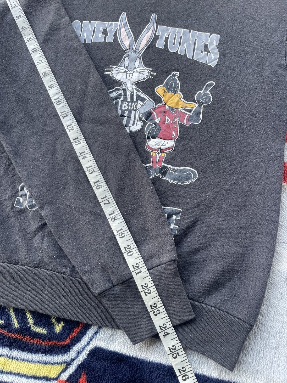 Warner Bros Vintage 90's Looney Tunes Warner Bros Soccer League Design Size US M / EU 48-50 / 2 - 10 Thumbnail