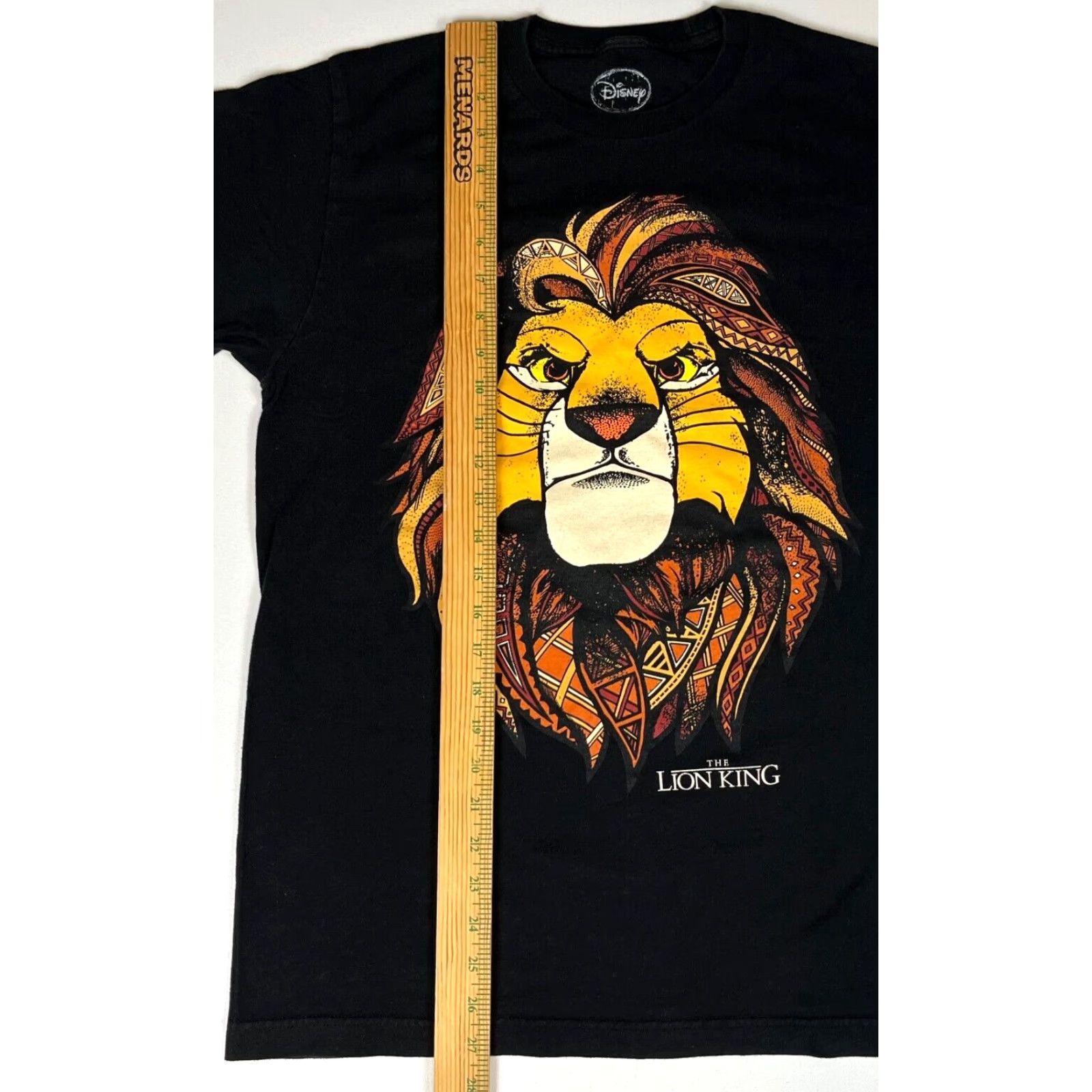 Disney Disney Unisex Adults The Lion King T-Shirt M Black Cotton Crew Neck Short Sleeve SX? Size US M / EU 48-50 / 2 - 5 Thumbnail