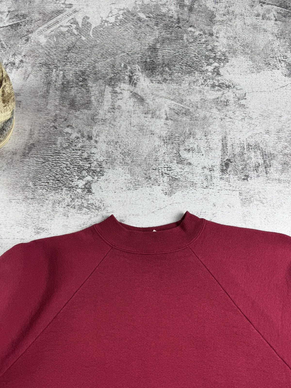 Hanes Vintage HANES Activewear Red Sportswear USA Blank 90s Hoodie Sweatshirt Pullover Size US XL / EU 56 / 4 - 7 Thumbnail