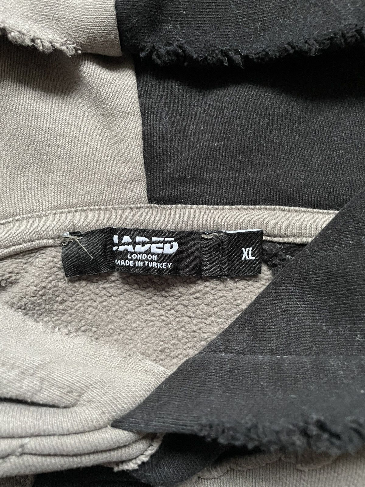 Designer × Jaded London Avant Garde Distressed Jaded London Applique Face Hoodie Size US XL / EU 56 / 4 - 9 Thumbnail