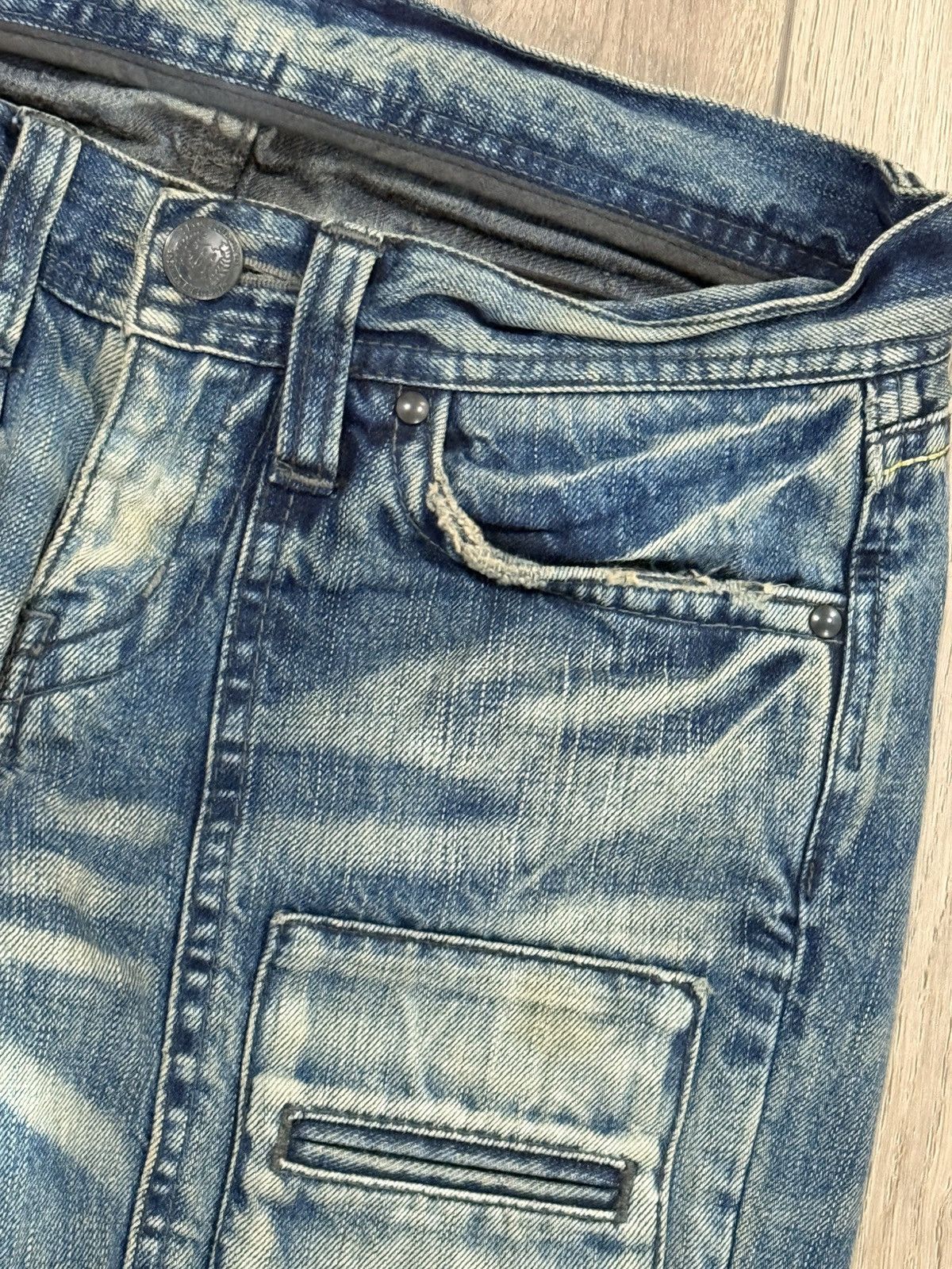 Murder License Super Rare Murder License “Mudwax” Jeans Size US 28 / EU 44 - 4 Thumbnail