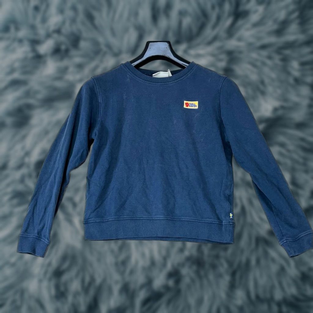 Vintage FjallRaven Sweatshirt Women Vardag Blue Size S Pullover See Pics Size S / US 4 / IT 40 - 1 Thumbnail