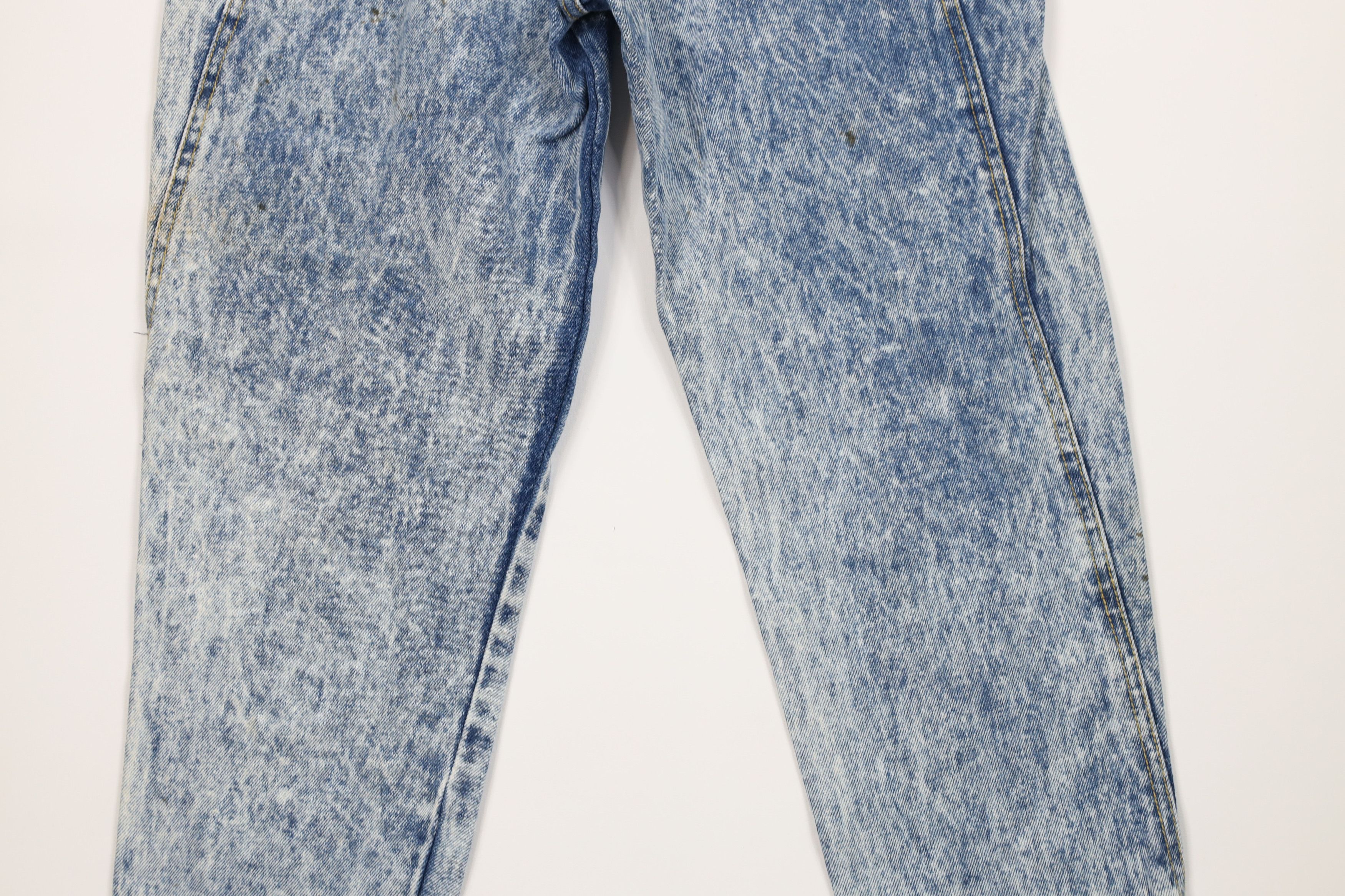 Vintage Vintage 70s Streetwear Acid Wash Zip Cuff Denim Jeans USA Size 34" / US 12 / IT 48 - 13 Thumbnail