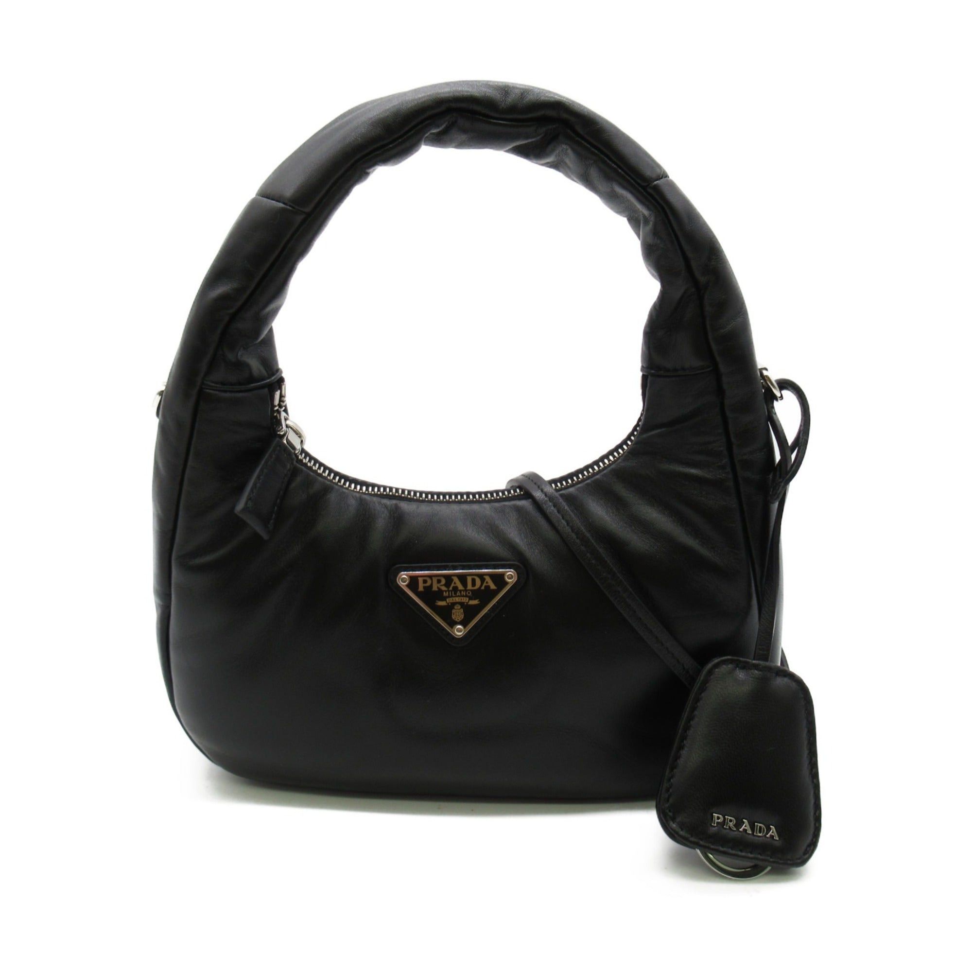 image of Prada 2Wayshoulder Bag Black Leather 1Ba3842Dyif0002, Women's