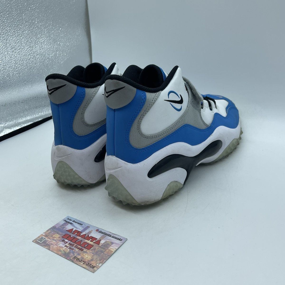 Nike Air zoom turf white photo blue Size US 11 / EU 44 - 5 Thumbnail