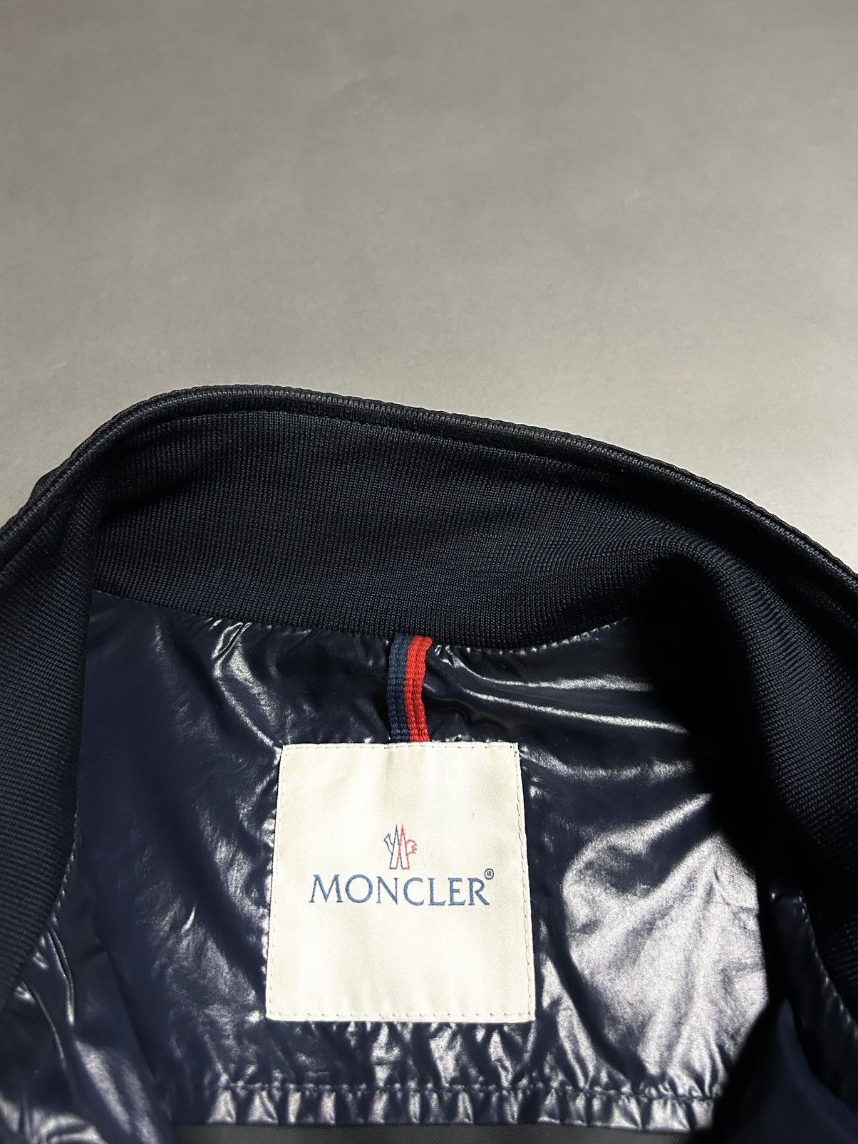 Moncler Moncler bomber jacket black big logo Size US M / EU 48-50 / 2 - 3 Thumbnail