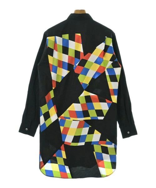 Comme des Garcons Homme Plus Shirt Long Sleeve Button Up Long Length Cotton Multicolor Size US M / EU 48-50 / 2 - 2 Thumbnail