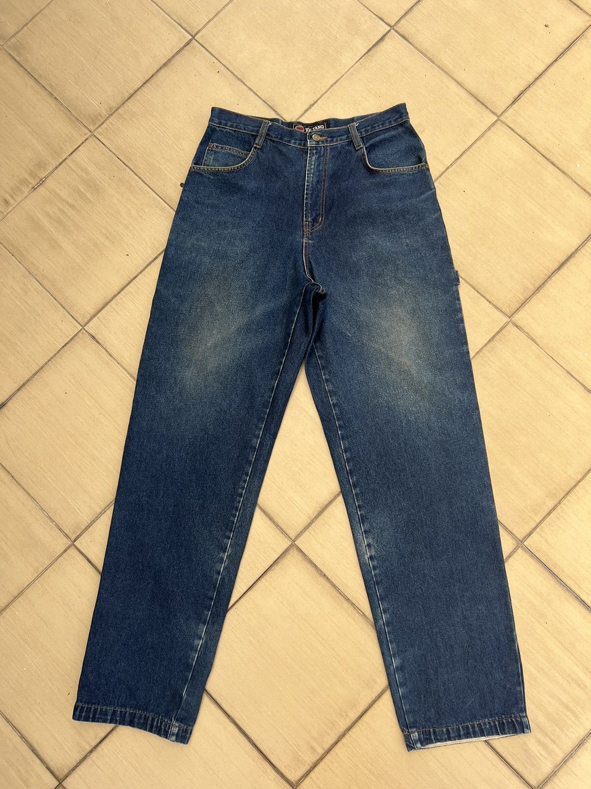 Vintage × Wu-Tang Clan Vintage 90s Wu Tang Mud Denim Baggy Jeans Hip Hop Size US 33 - 2 Thumbnail