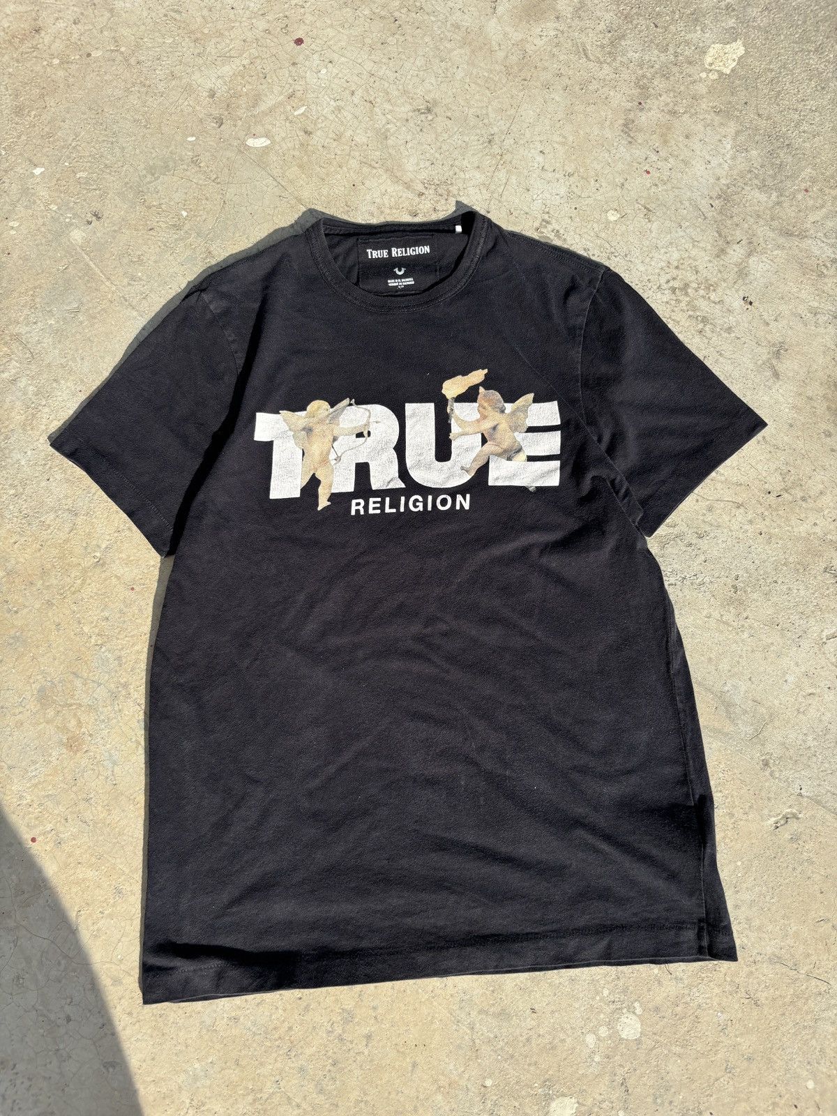 True Religion Vintage True Religion Single stich T shirt Size US S / EU 44-46 / 1 - 1 Thumbnail