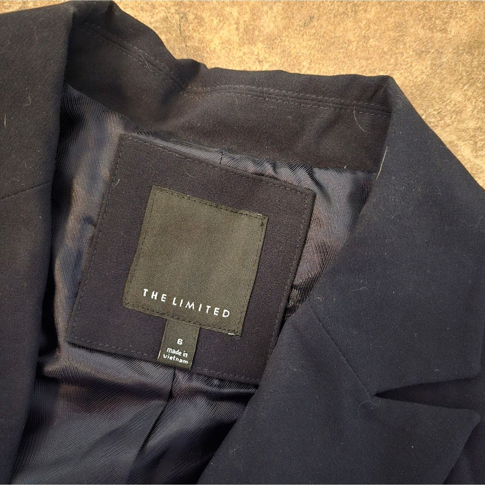 Other Dark Navy | THE LIMITED | Business Blazer Size M / US 6-8 / IT 42-44 - 3 Thumbnail