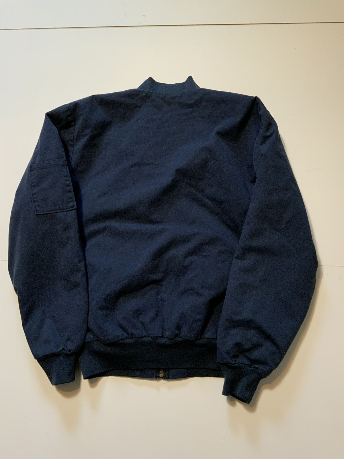 Red Kap Red Kap Farmer John Quilted Lined Navy Employee Work Jacket Size US S / EU 44-46 / 1 - 2 Thumbnail