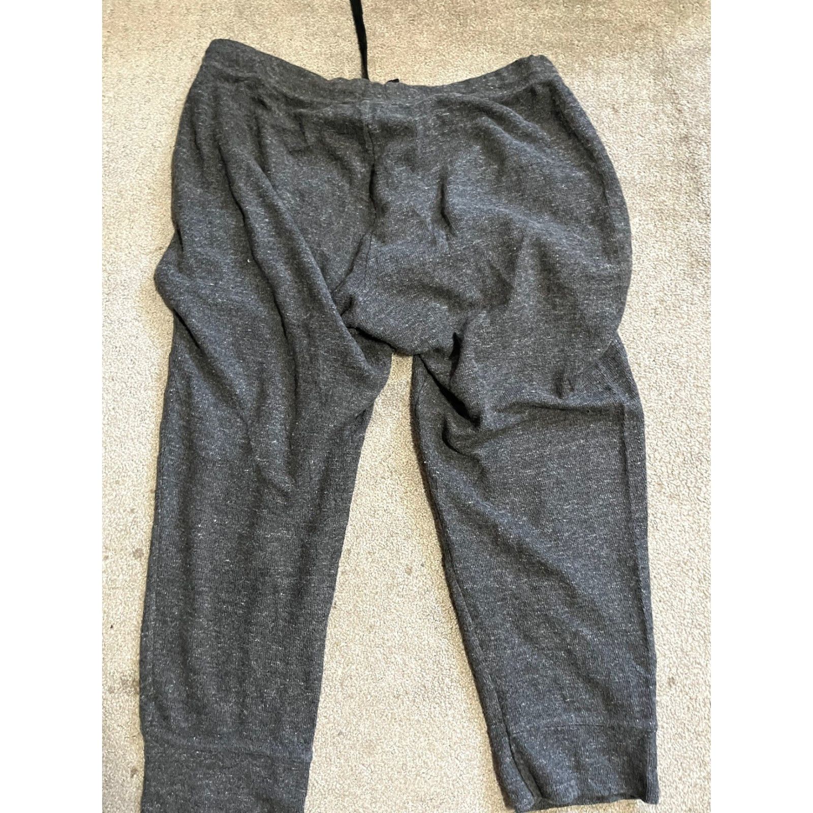 Nike Nike Womens Therma Fleece Jogger Pants XL Gray Polyester Tapered Pockets Activewear DA1459-032 Mens? Size 40" / US 18 - 3 Thumbnail