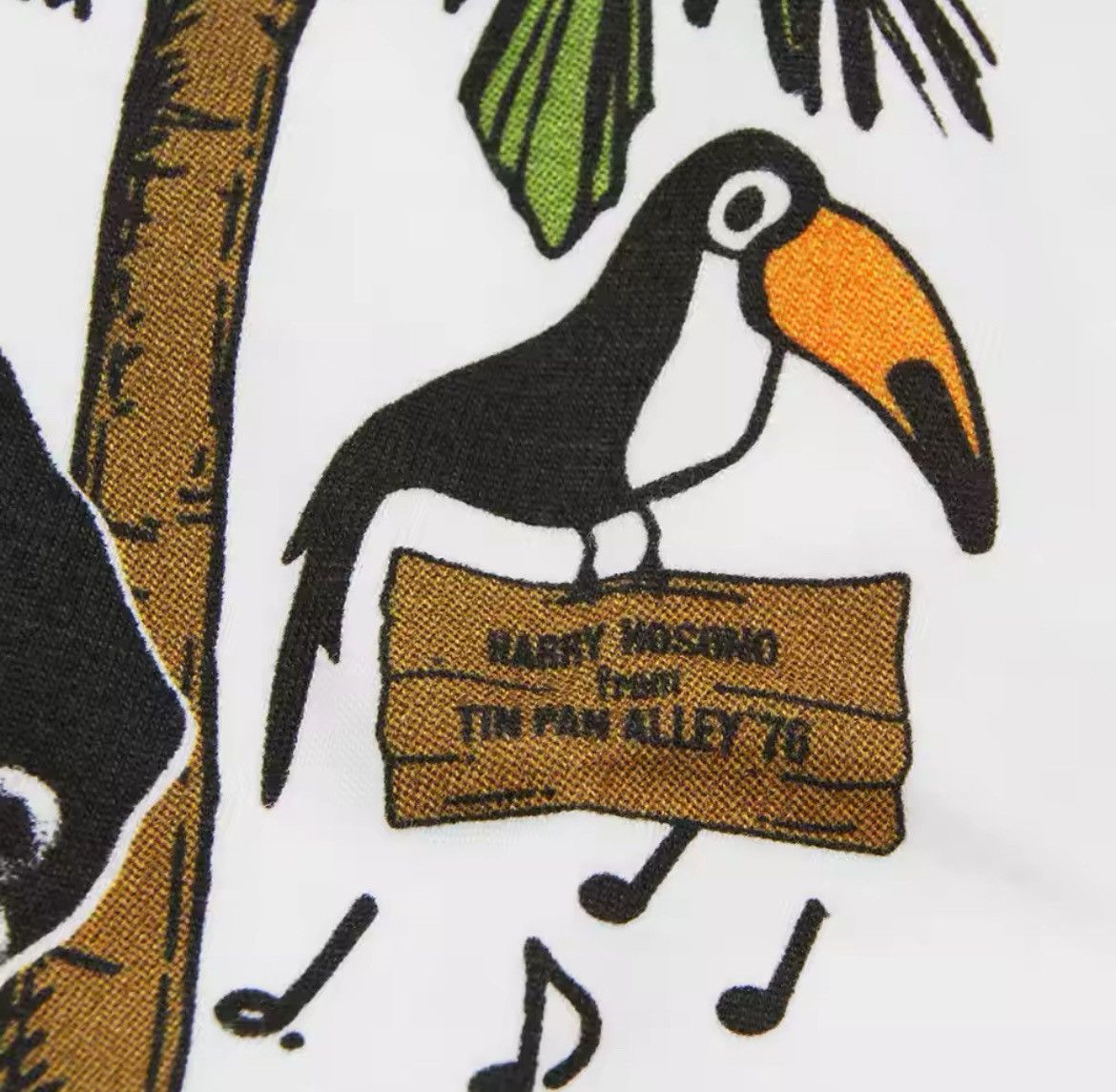Japanese Brand × Vintage Bon Voyage Haruomi Hosono Graphic Printed Cotton Tshirt Size US XL / EU 56 / 4 - 5 Thumbnail