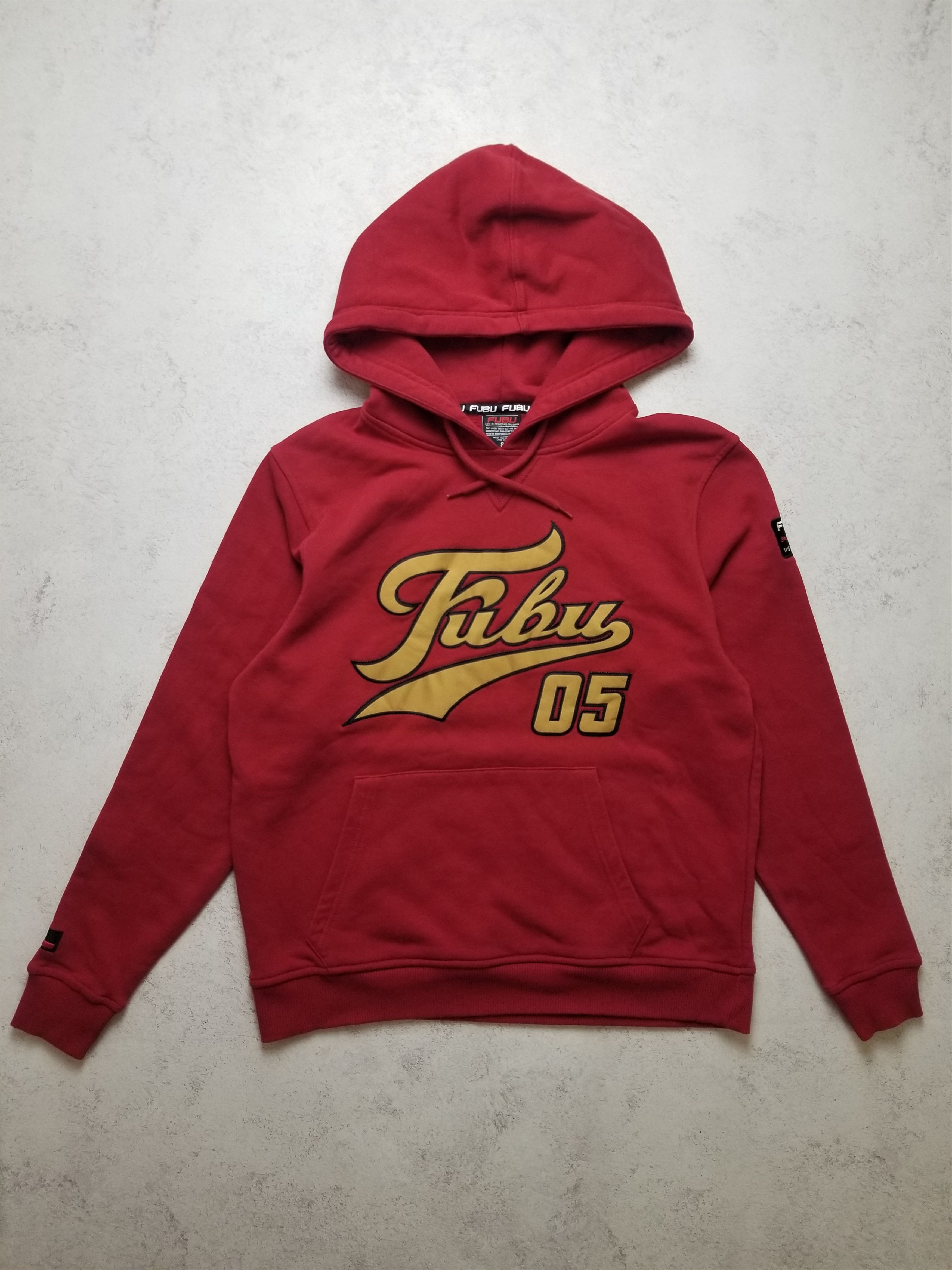Fubu Vintage Fubu 05 Big Logo Y2K Rap Hip-Hop Hoodie Size US S / EU 44-46 / 1 - 1 Thumbnail