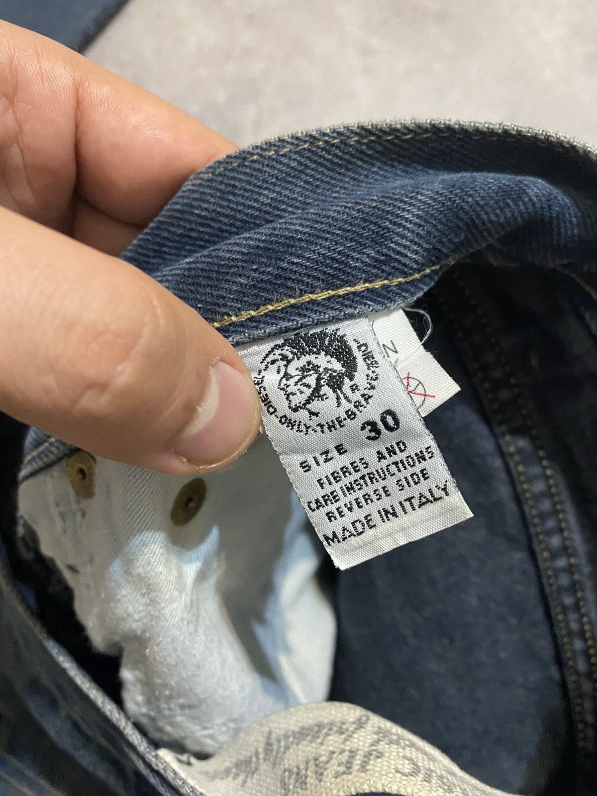 Diesel × Vintage Vintage Diesel Industry Jeans Cheyenne Size 30 Size US 30 / EU 46 - 12 Thumbnail