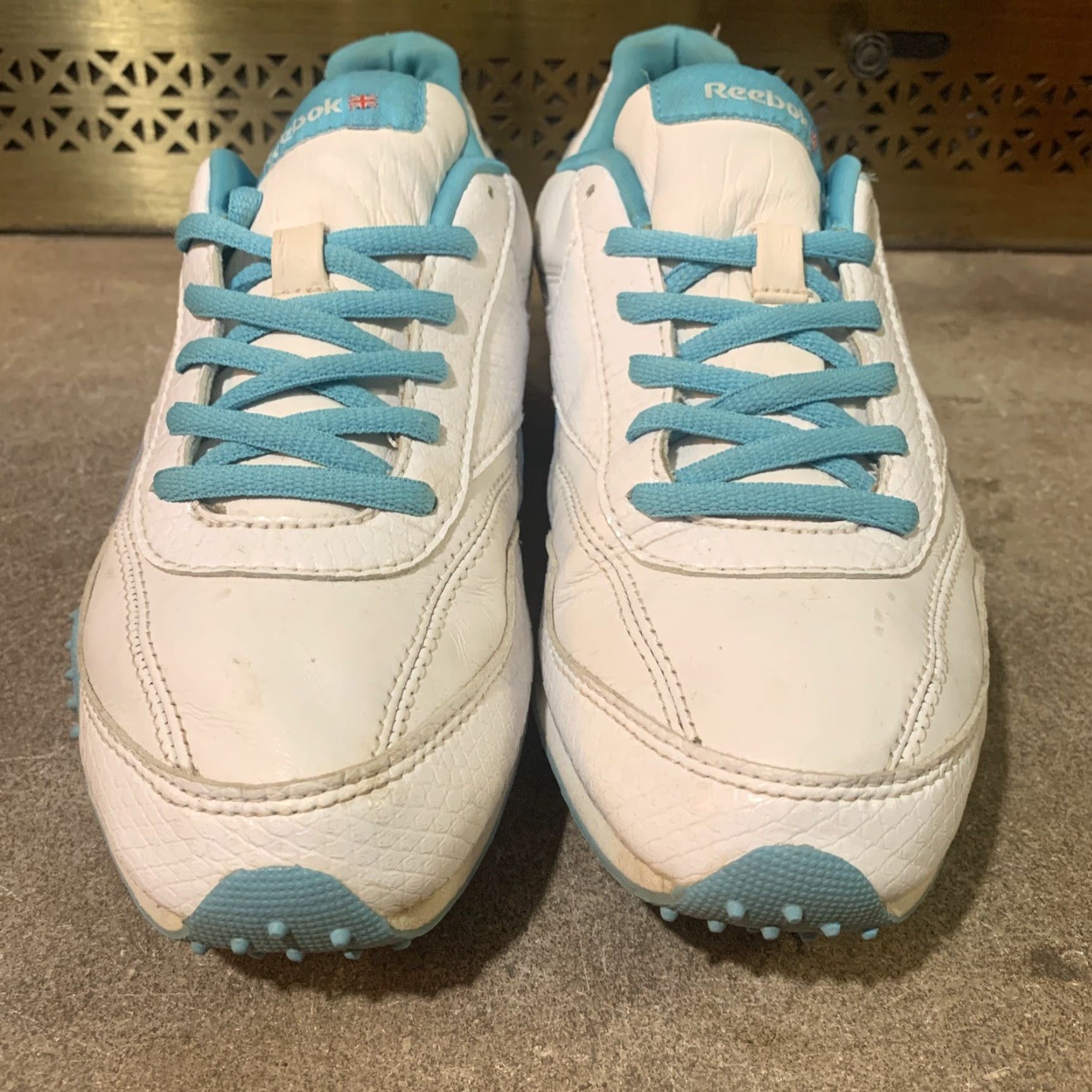 Reebok VINTAGE Reebok Princess Fitness Low Top Sneaker Mint Womens Sz 8.5 80s Classic Sneakers Size M / US 6-8 / IT 42-44 - 5 Thumbnail