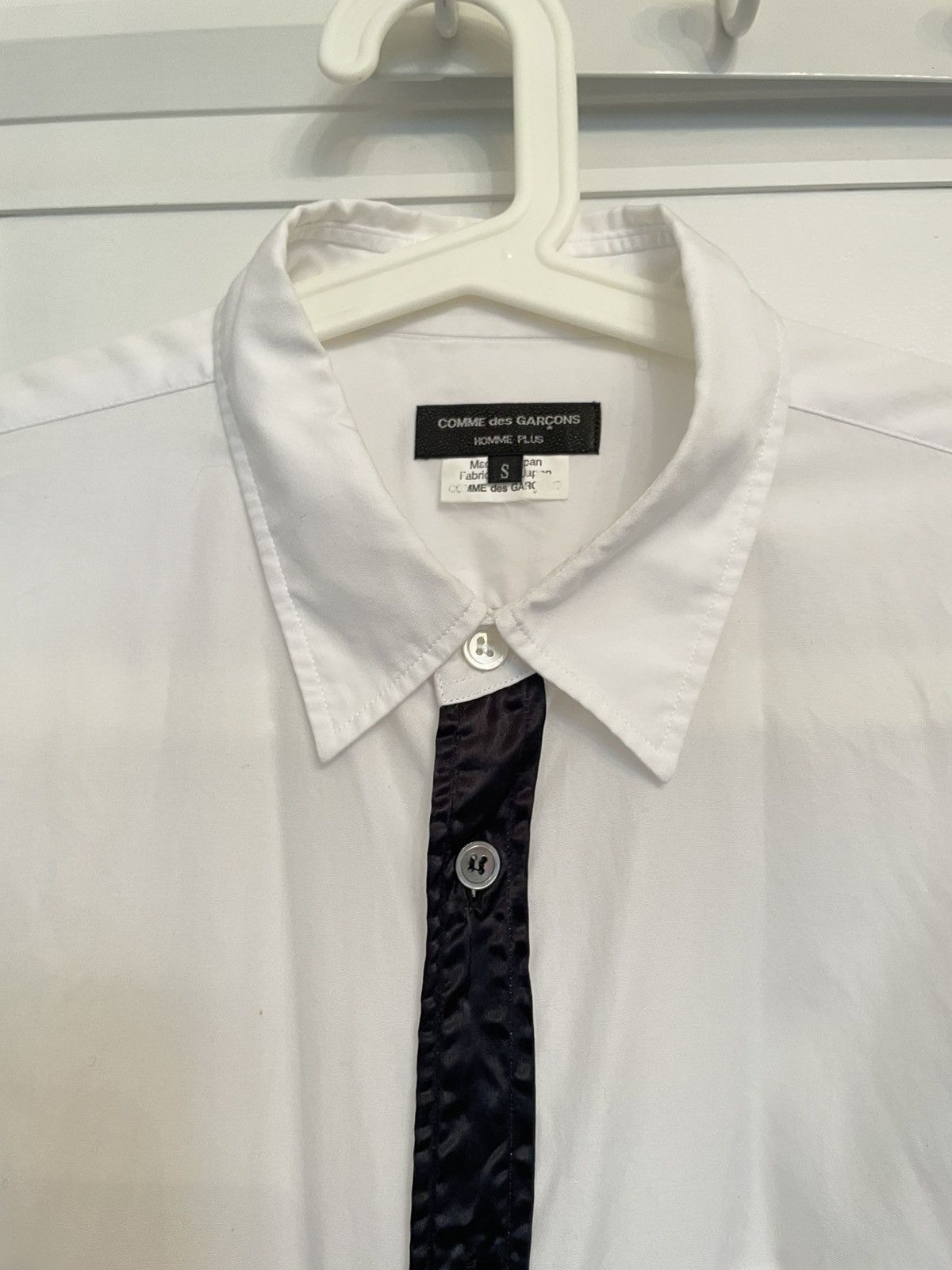 Comme des Garcons Homme Plus Comme des garçons Homme Plus white shirt Size US S / EU 44-46 / 1 - 1 Thumbnail