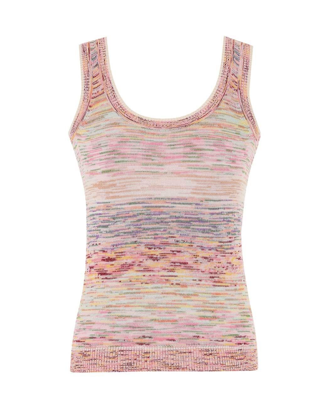 oc11z0525 Halliday Marl Tank Top in Multicolor