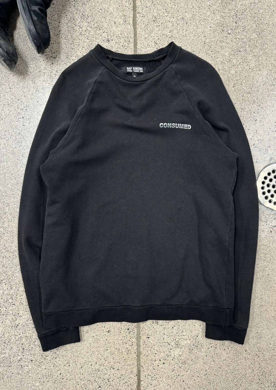 Raf Simons SS2003 Raf Simons ‘Consumed’ Commodity Sweatshirt Size US S / EU 44-46 / 1 - 4 Thumbnail