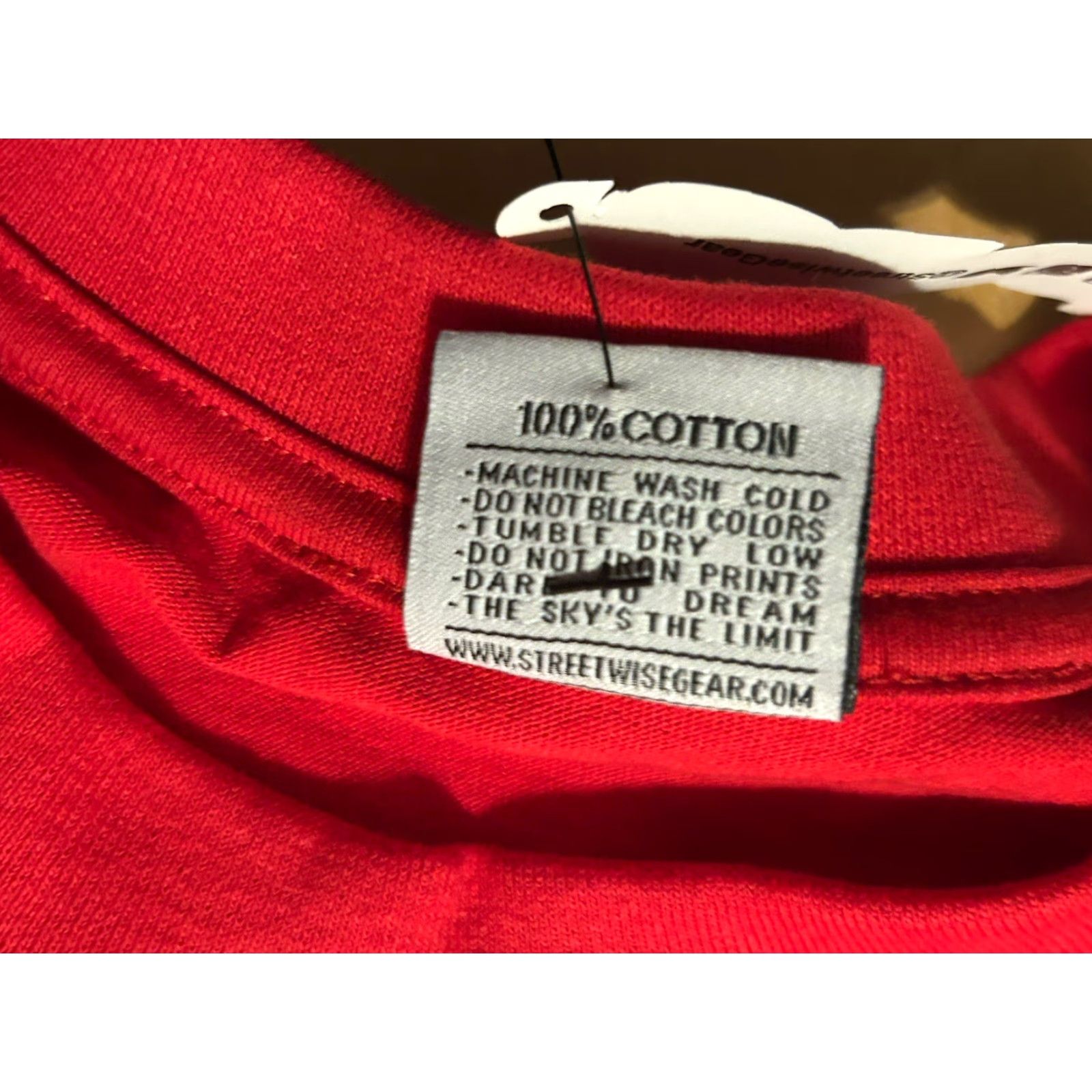 Vintage Streetwise Mexico Narco Shirt Men M Red Short Sleeve NWT USA Activewear Short Sleeve Crew Neck Logo Print Boys? Mens Size US M / EU 48-50 / 2 - 4 Thumbnail